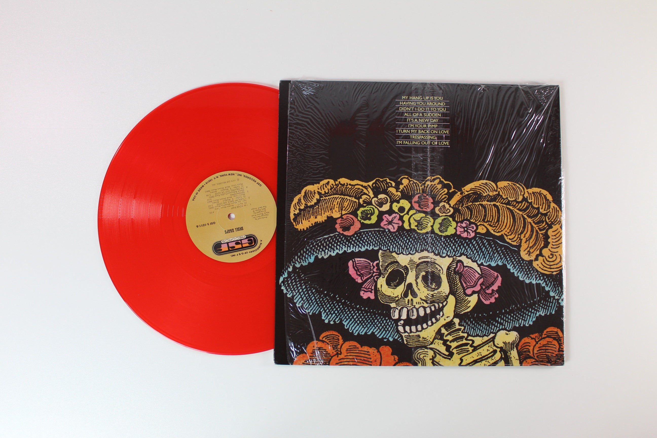 Skull Snaps - Skull Snaps on GSF Ltd Red Vinyl Reissue