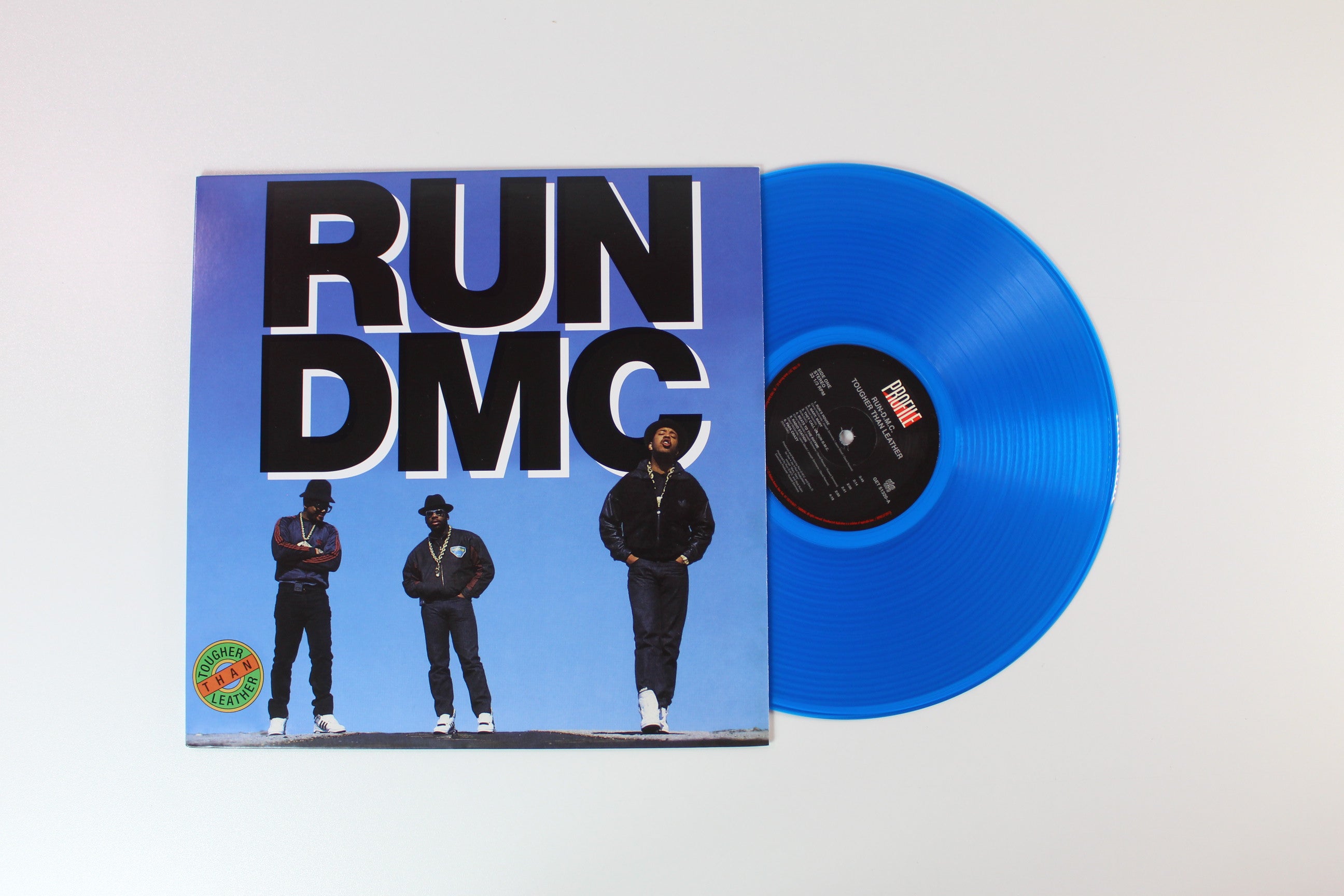Run-DMC - Tougher Than Leather on Get on Down Blue Translucent Reissue