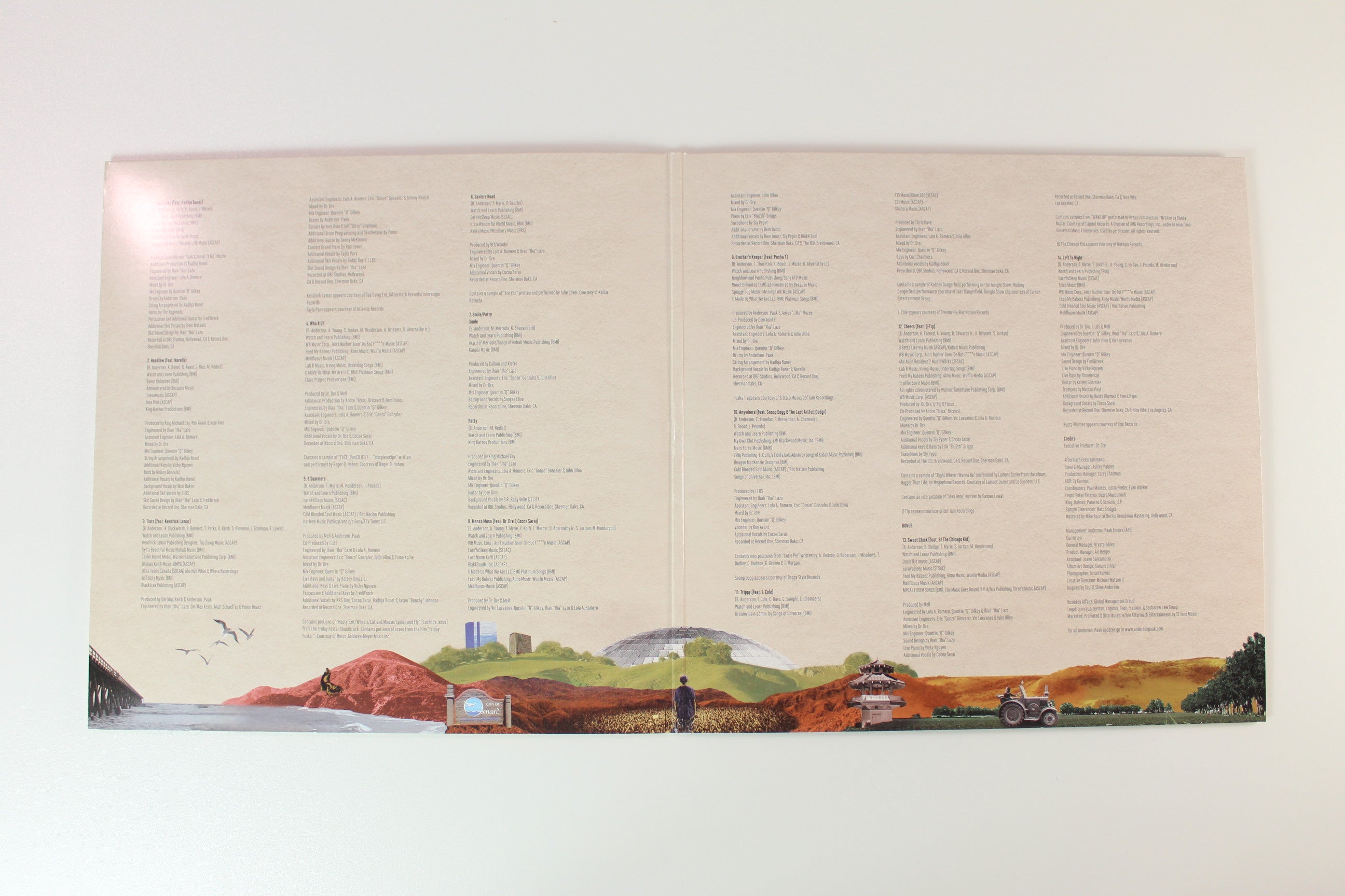 Anderson .Paak - Oxnard on Aftermath Entertainment