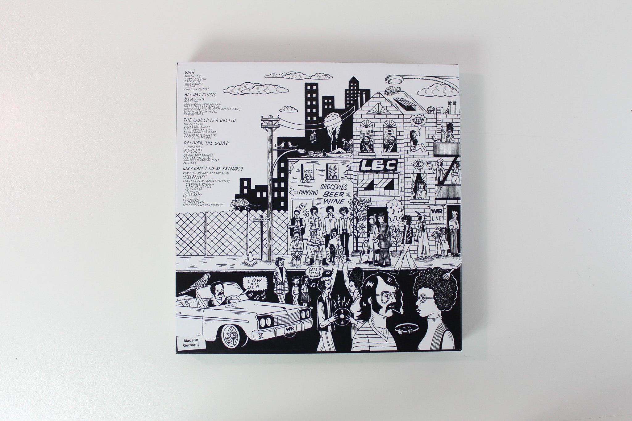 War - The Vinyl: 1971-1975 Ltd. RSD Edition on Avenue/Rhino Records Colored Vinyl Box Set