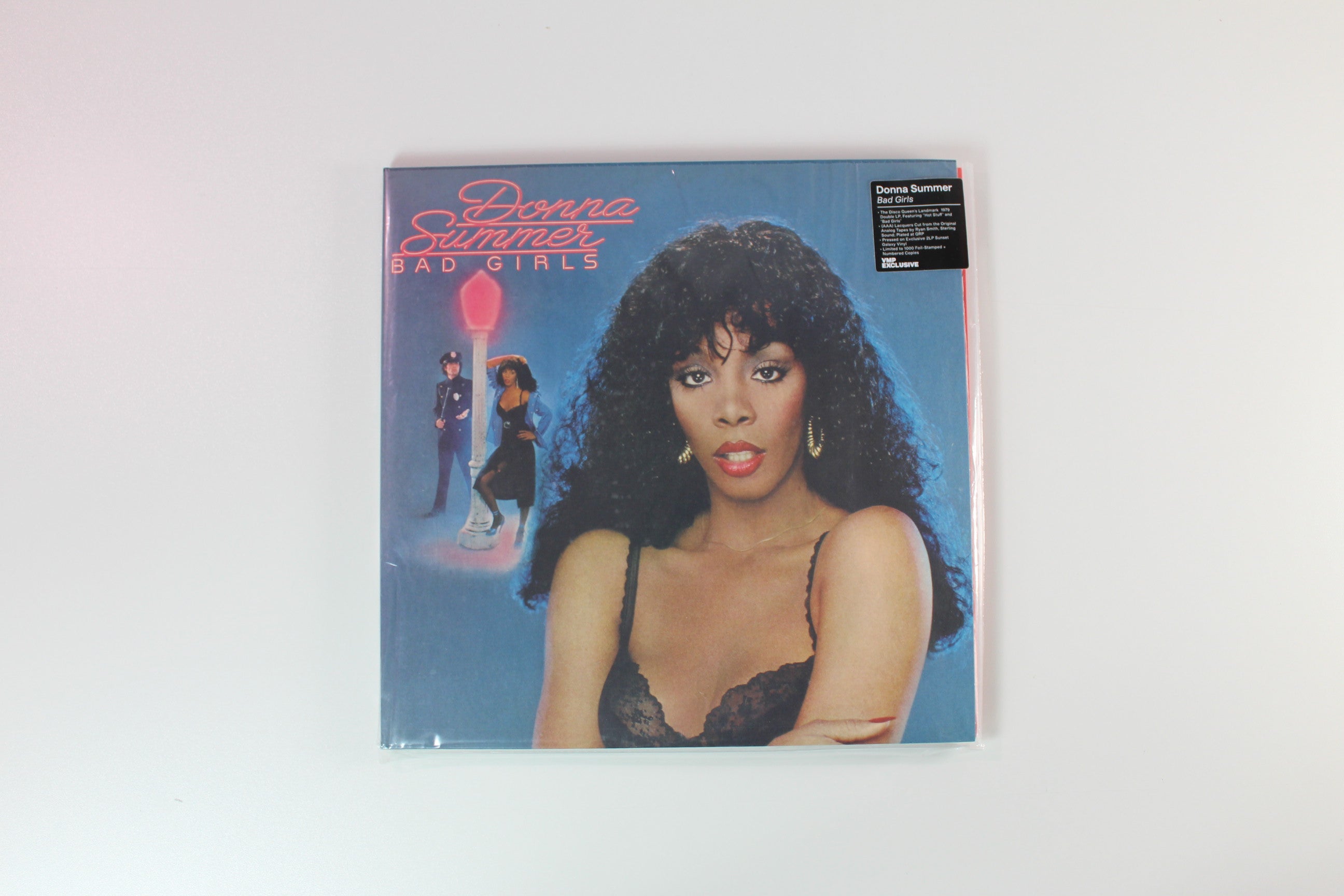 Donna Summer - Bad Girls on Casablanca Vinyl Me Please Ltd Numbered Blue & Red Galaxy Vinyl Reissue