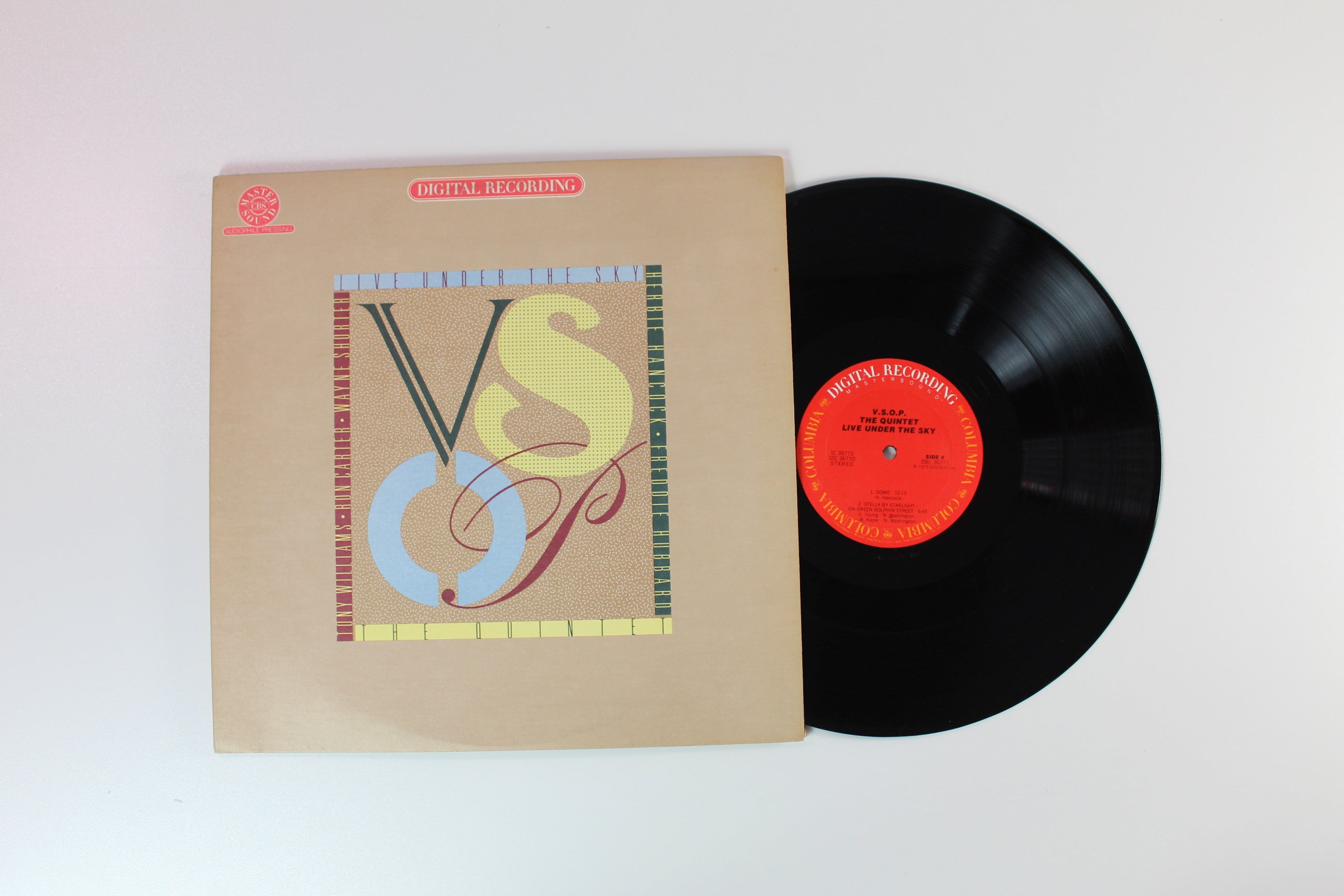 The V.S.O.P. Quintet - Live Under The Sky on Columbia Digital Mastersound