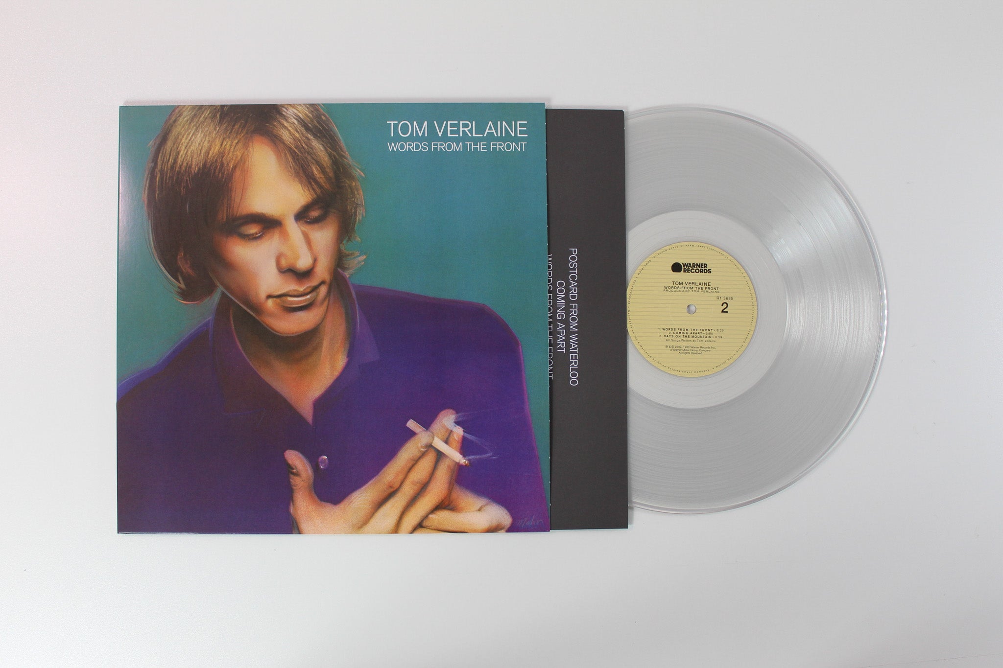 Tom Verlaine - Souvenir From A Dream: The Tom Verlaine Albums (1979-1984) on Rhino Records Clear Vinyl Box Set Reissue