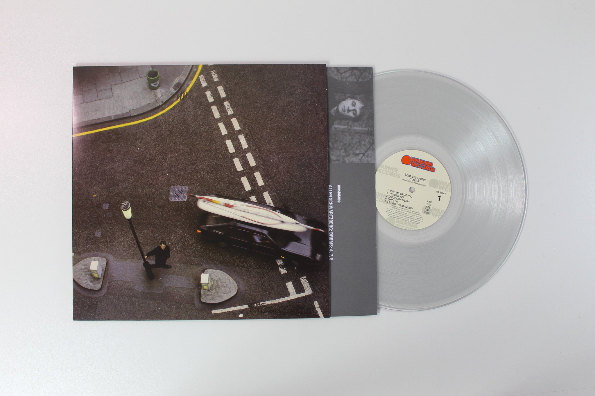 Tom Verlaine - Souvenir From A Dream: The Tom Verlaine Albums (1979-1984) on Rhino Records Clear Vinyl Box Set Reissue