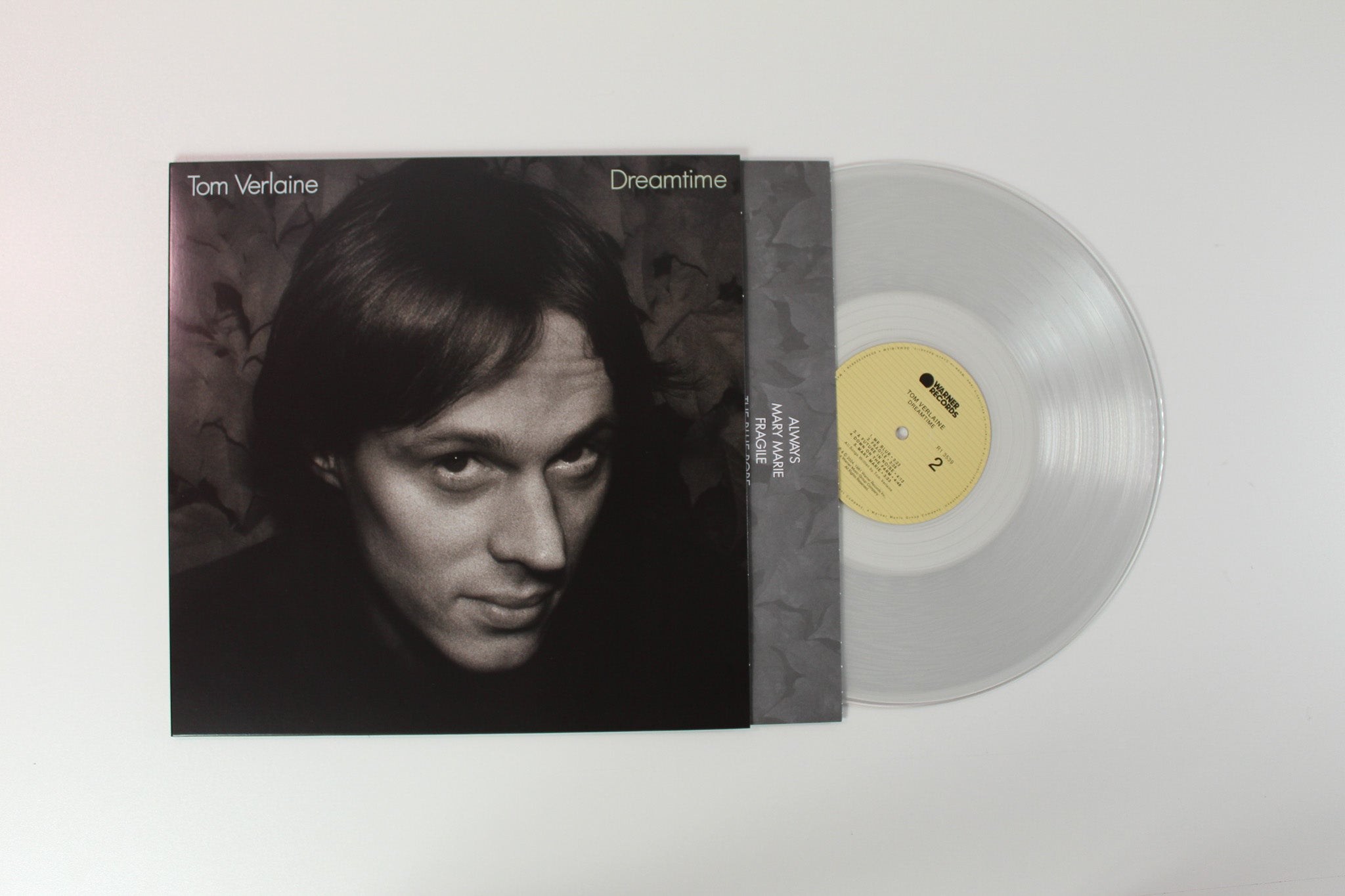 Tom Verlaine - Souvenir From A Dream: The Tom Verlaine Albums (1979-1984) on Rhino Records Clear Vinyl Box Set Reissue
