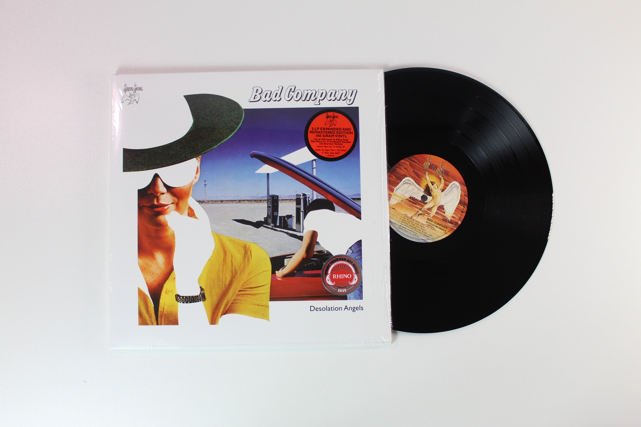 Bad Company - Desolation Angels on Swan Song Rhino 180 Gram Reissue