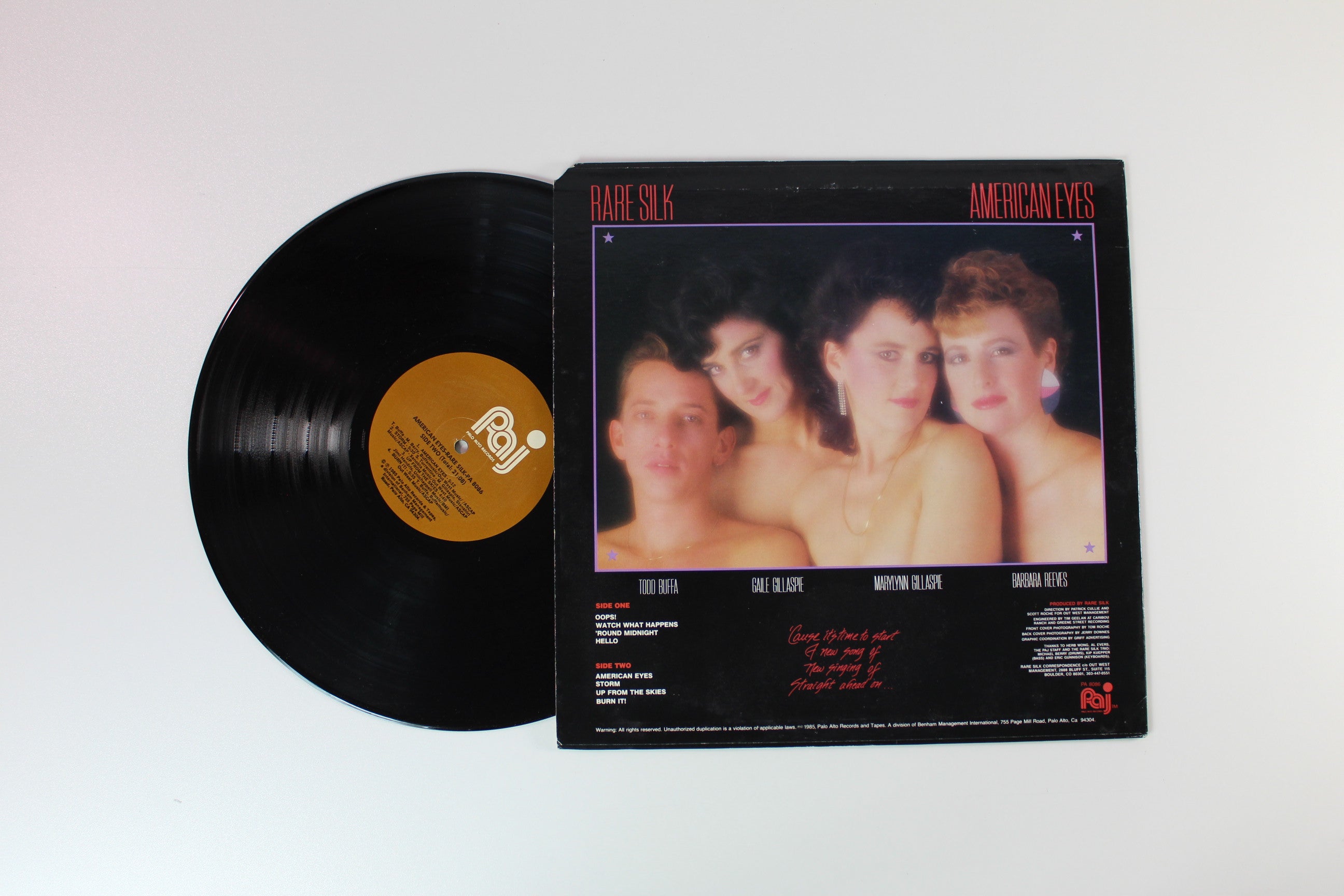 Rare Silk - American Eyes on Palo Alto