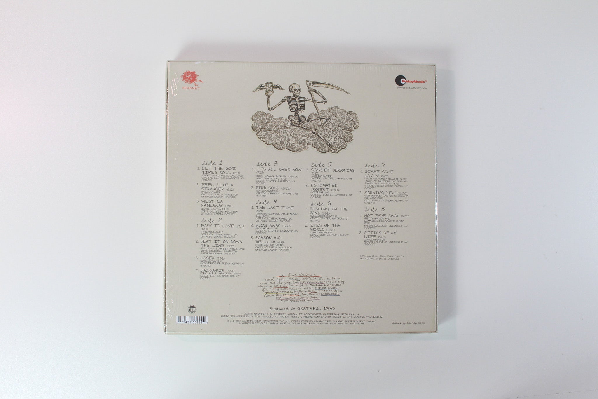 The Grateful Dead - Spring 1990: So Glad You Made It on Friday Music Rhino Ltd Box Set Sealed