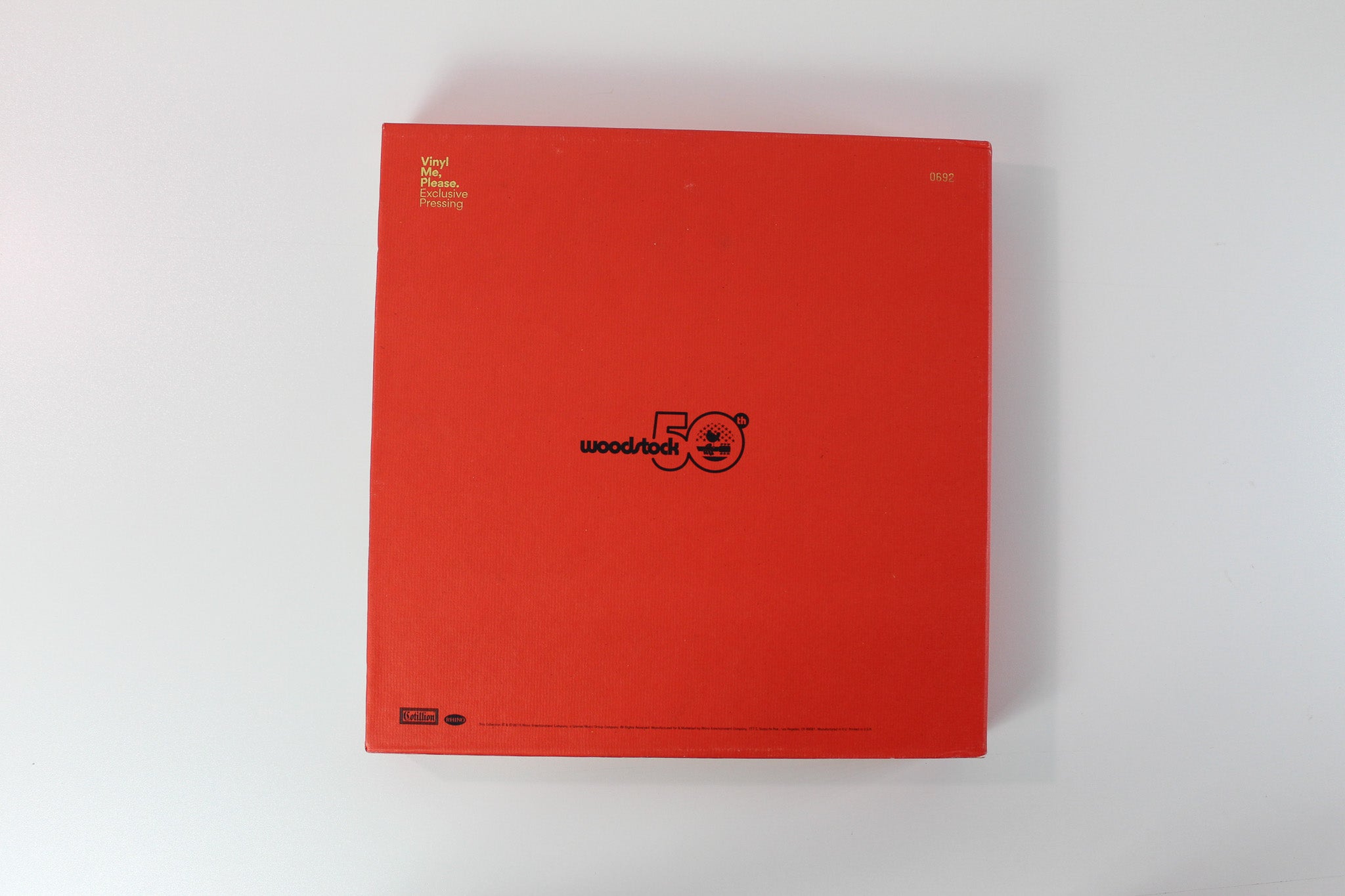 Various - Woodstock 50th Anniversary LP Collection: Four Volumes Of Peace, Love And Music on Cotillion Vinyl Me Please Ltd Numbered Colored Vinyl Reissue