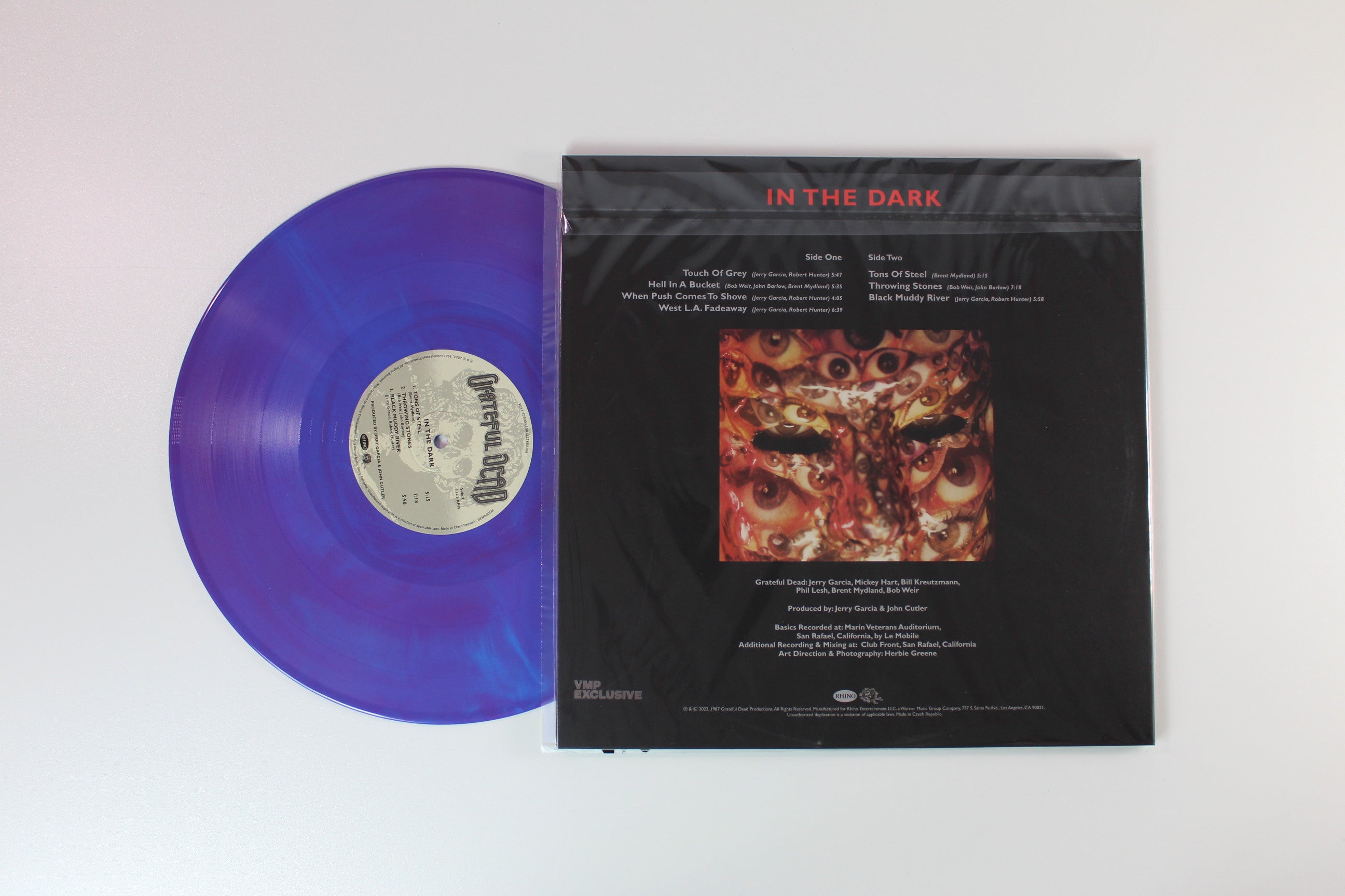 The Grateful Dead - In The Dark on Grateful Dead Vinyl Me Please Ltd Purple & Blue Galaxy Vinyl Reissue