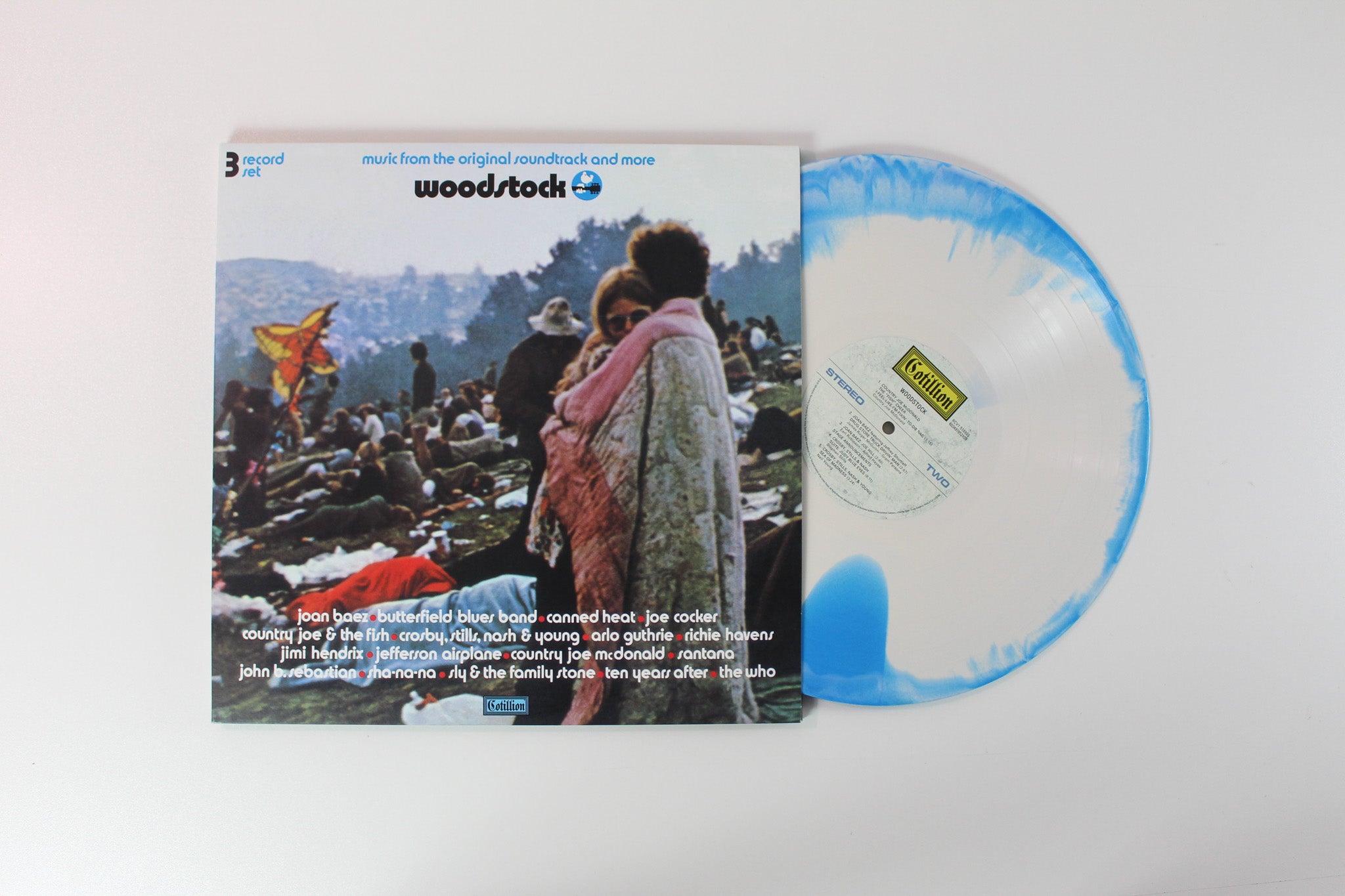 Various - Woodstock 50th Anniversary LP Collection: Four Volumes Of Peace, Love And Music on Cotillion Vinyl Me Please Ltd Numbered Colored Vinyl Reissue