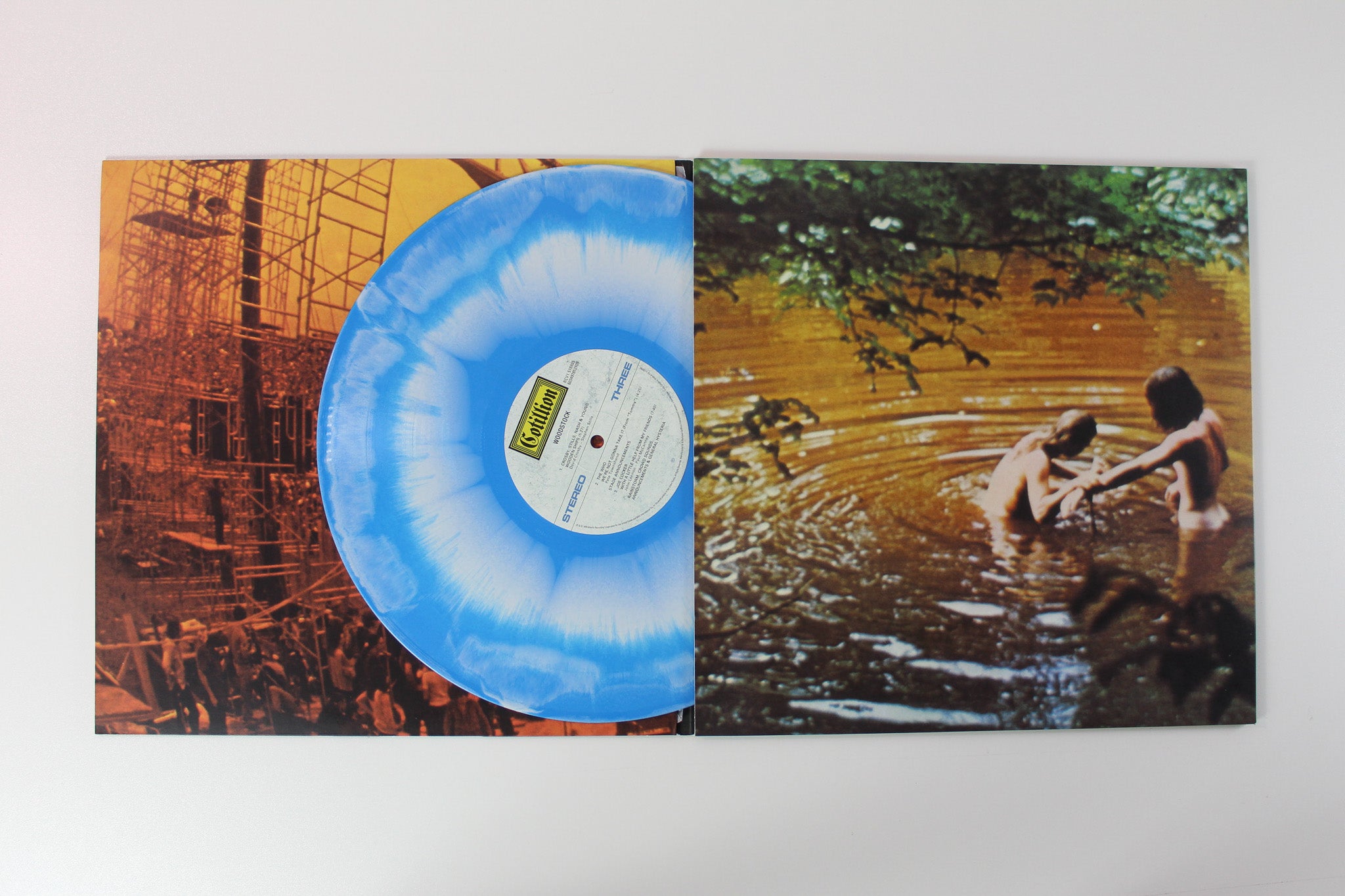 Various - Woodstock 50th Anniversary LP Collection: Four Volumes Of Peace, Love And Music on Cotillion Vinyl Me Please Ltd Numbered Colored Vinyl Reissue