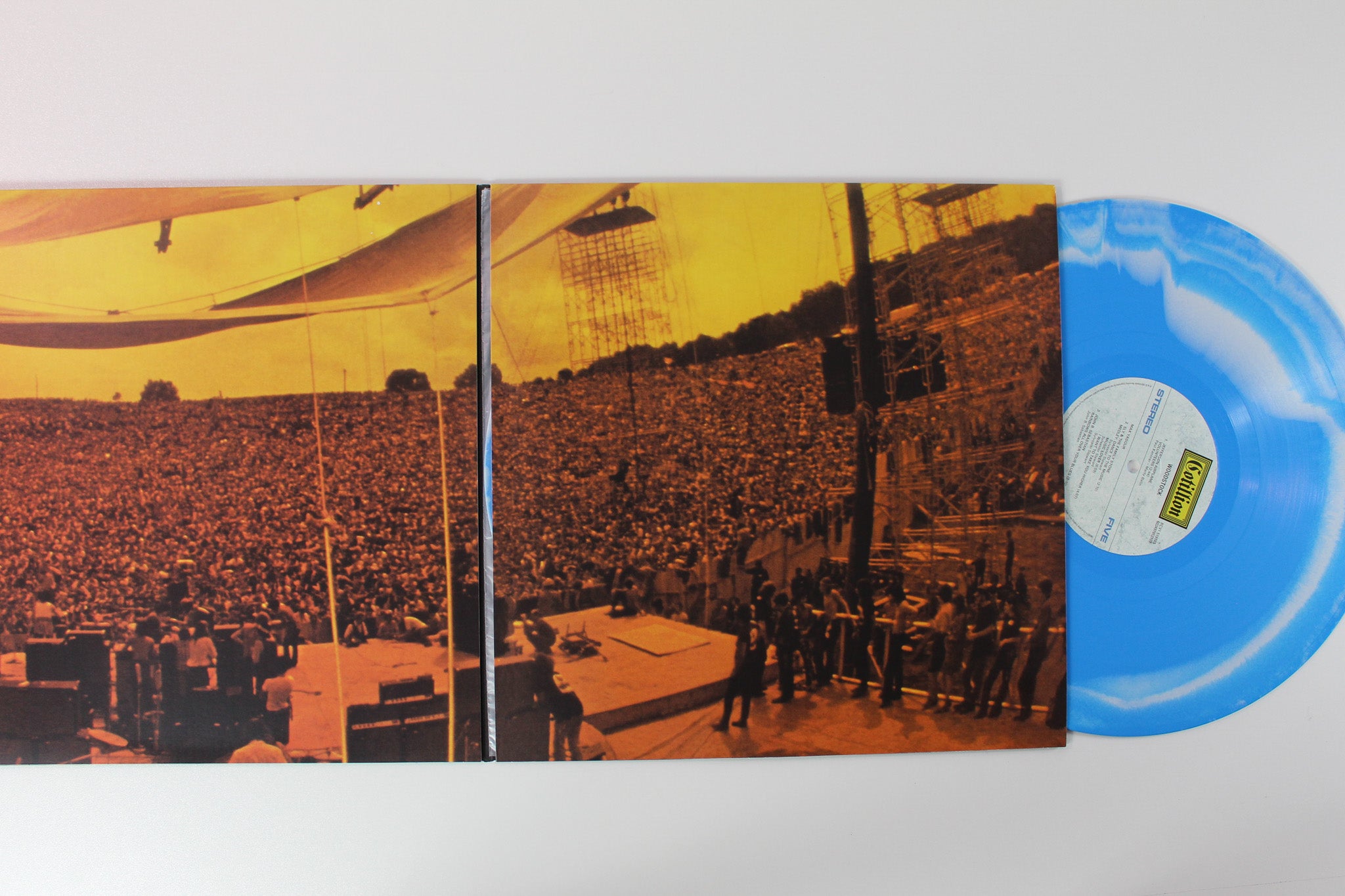 Various - Woodstock 50th Anniversary LP Collection: Four Volumes Of Peace, Love And Music on Cotillion Vinyl Me Please Ltd Numbered Colored Vinyl Reissue