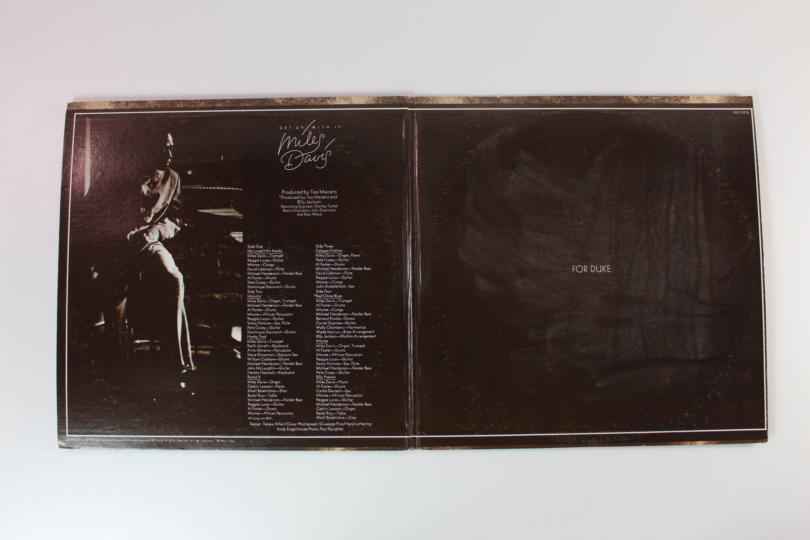 Miles Davis - Get Up With It on Columbia