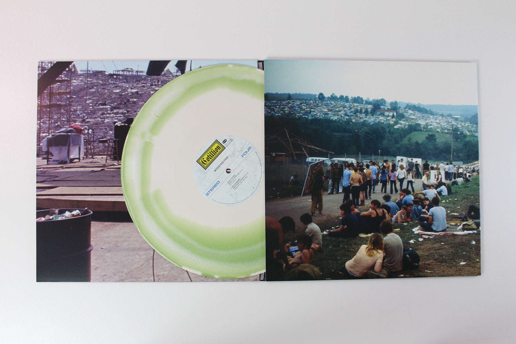 Various - Woodstock 50th Anniversary LP Collection: Four Volumes Of Peace, Love And Music on Cotillion Vinyl Me Please Ltd Numbered Colored Vinyl Reissue