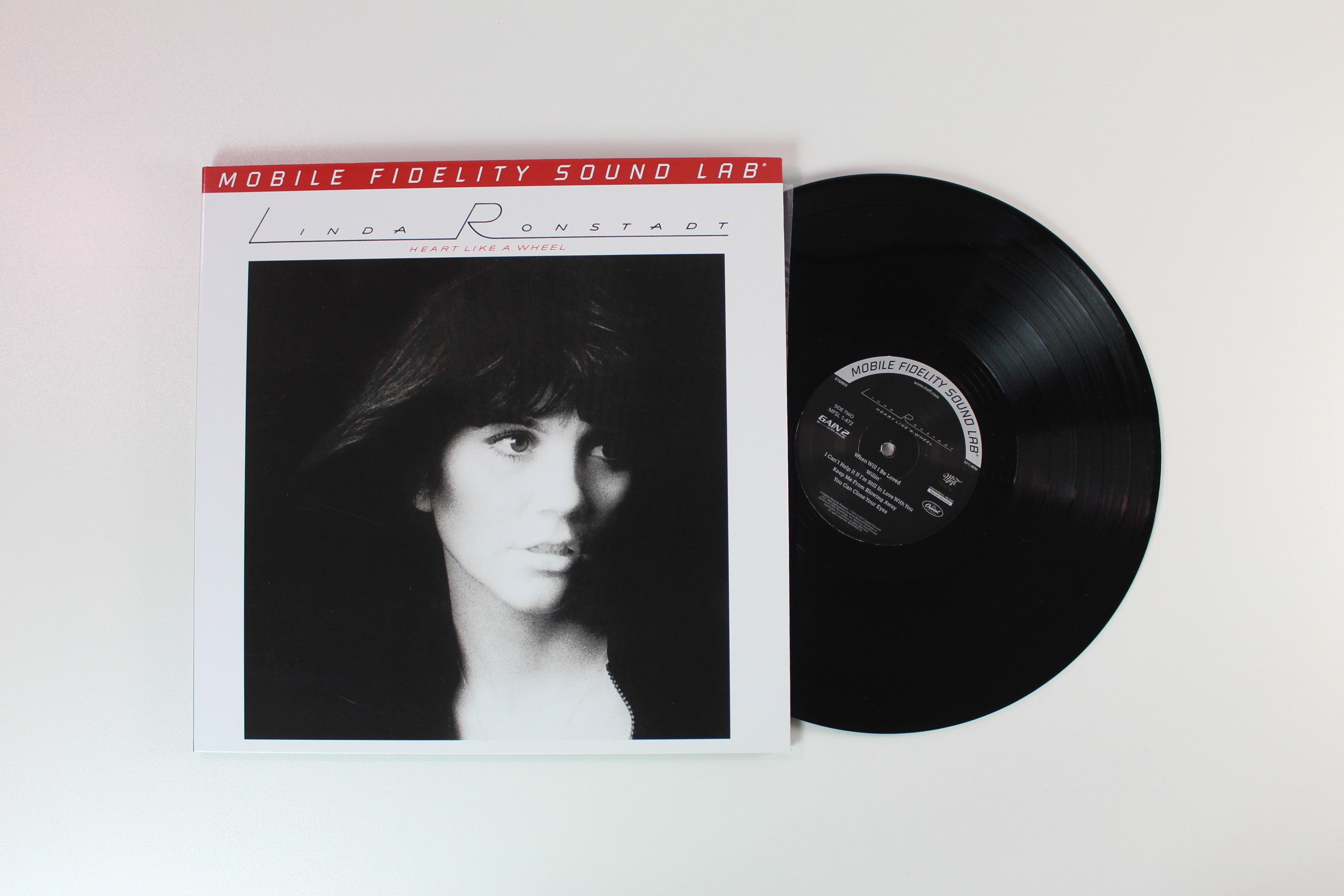 Linda Ronstadt - Heart Like A Wheel on Mobile Fidelity Sound Lab Ltd Numbered 180 Gram Reissue