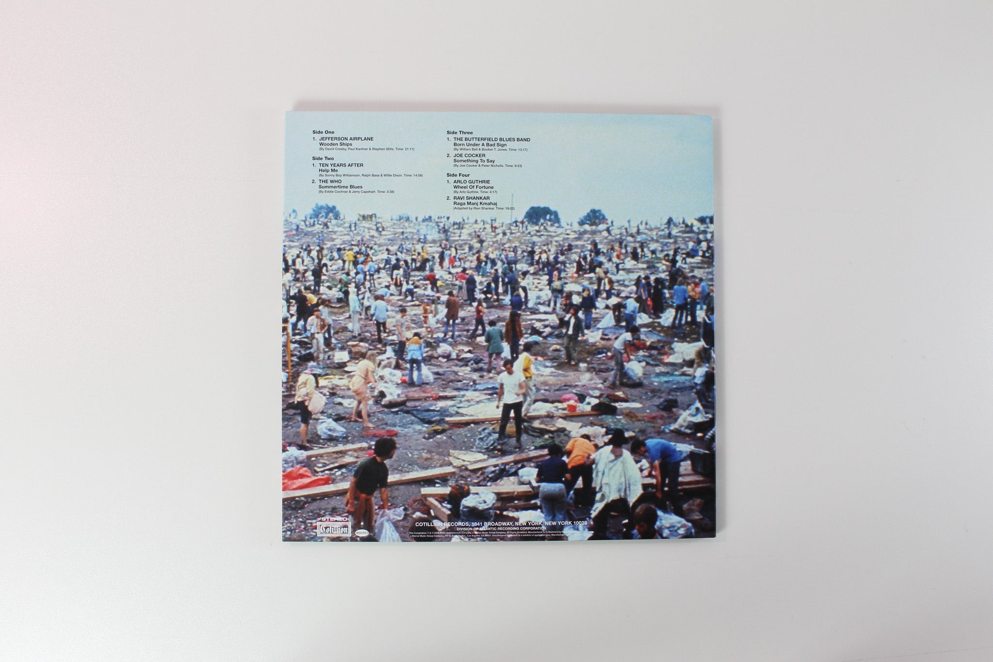 Various - Woodstock 50th Anniversary LP Collection: Four Volumes Of Peace, Love And Music on Cotillion Vinyl Me Please Ltd Numbered Colored Vinyl Reissue