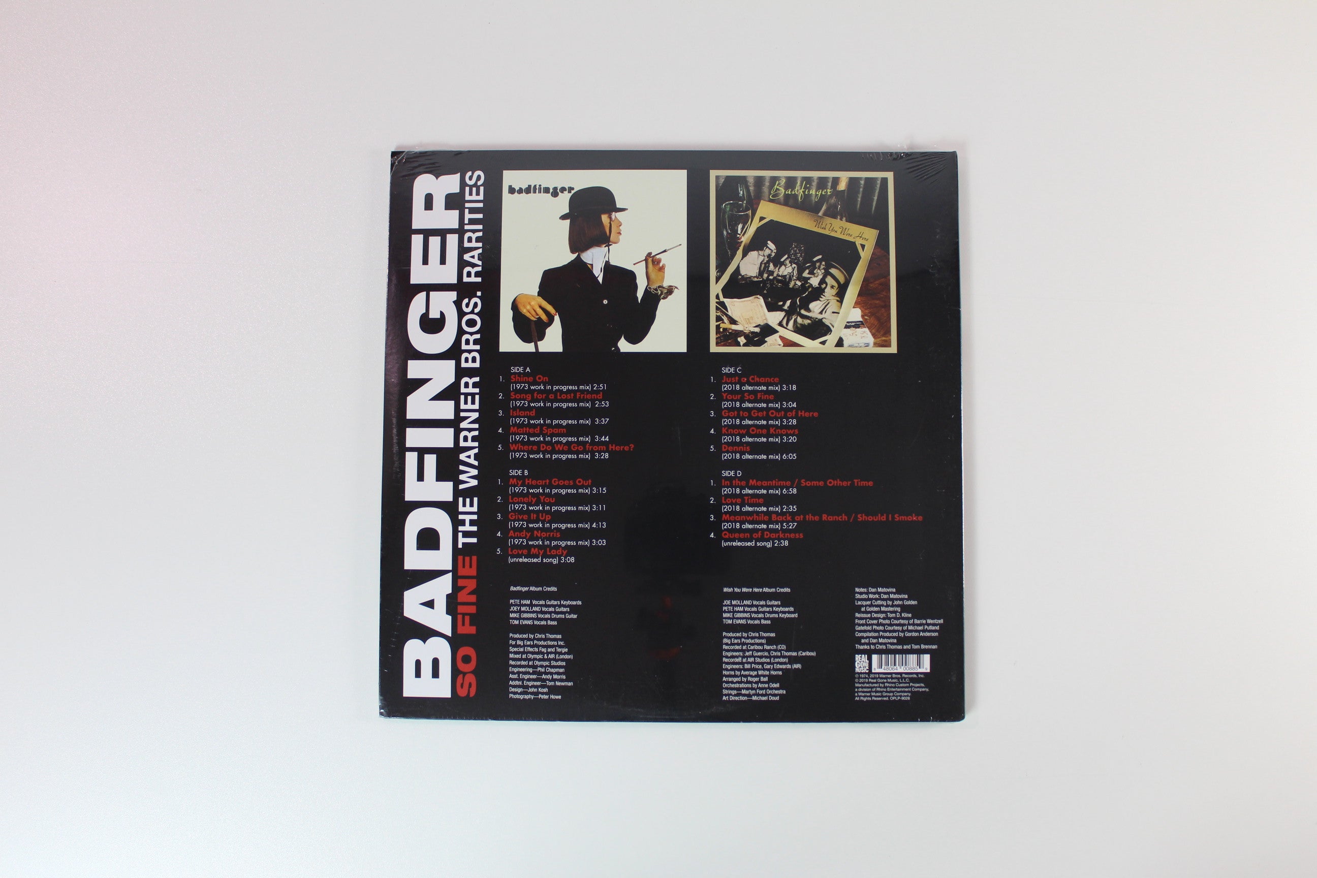Badfinger - So Fine (The Warner Bros. Rarities) on Real Gone Music RSD 2019 Ltd Red Vinyl Sealed