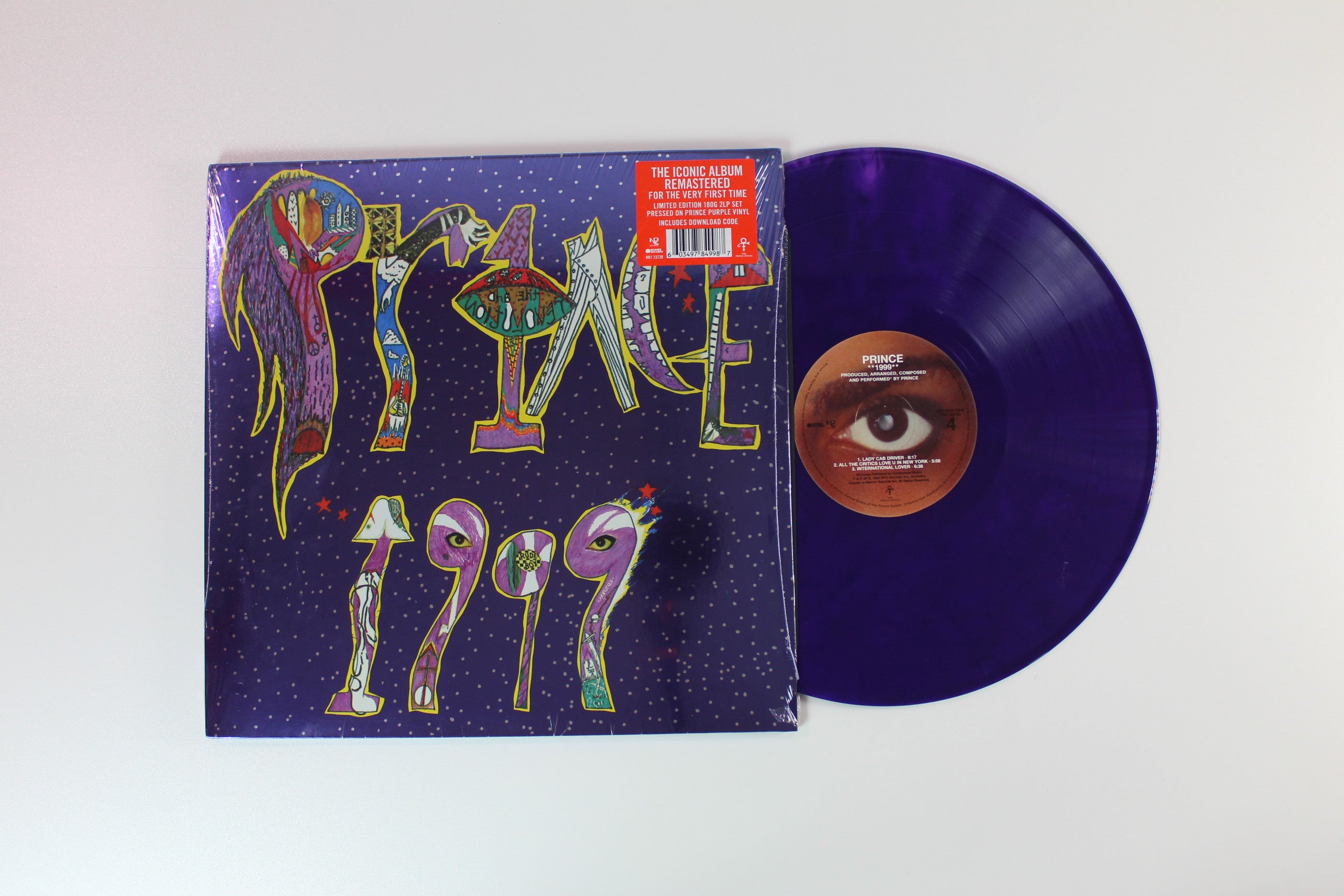 Prince - 1999 on Warner NPG Purple Vinyl Reissue