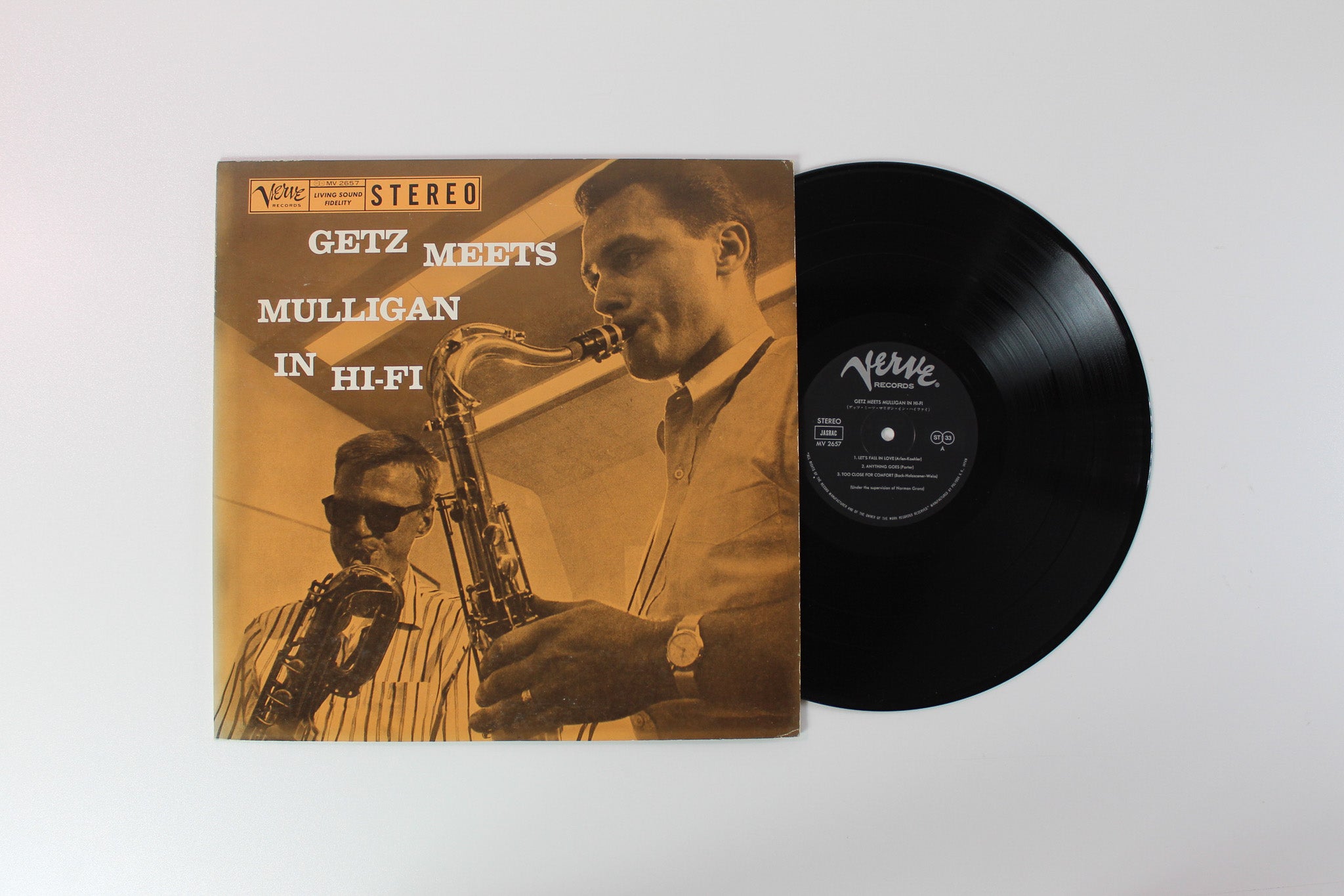 Stan Getz - Getz Meets Mulligan in Hi-Fi on Verve Japanese Reissue