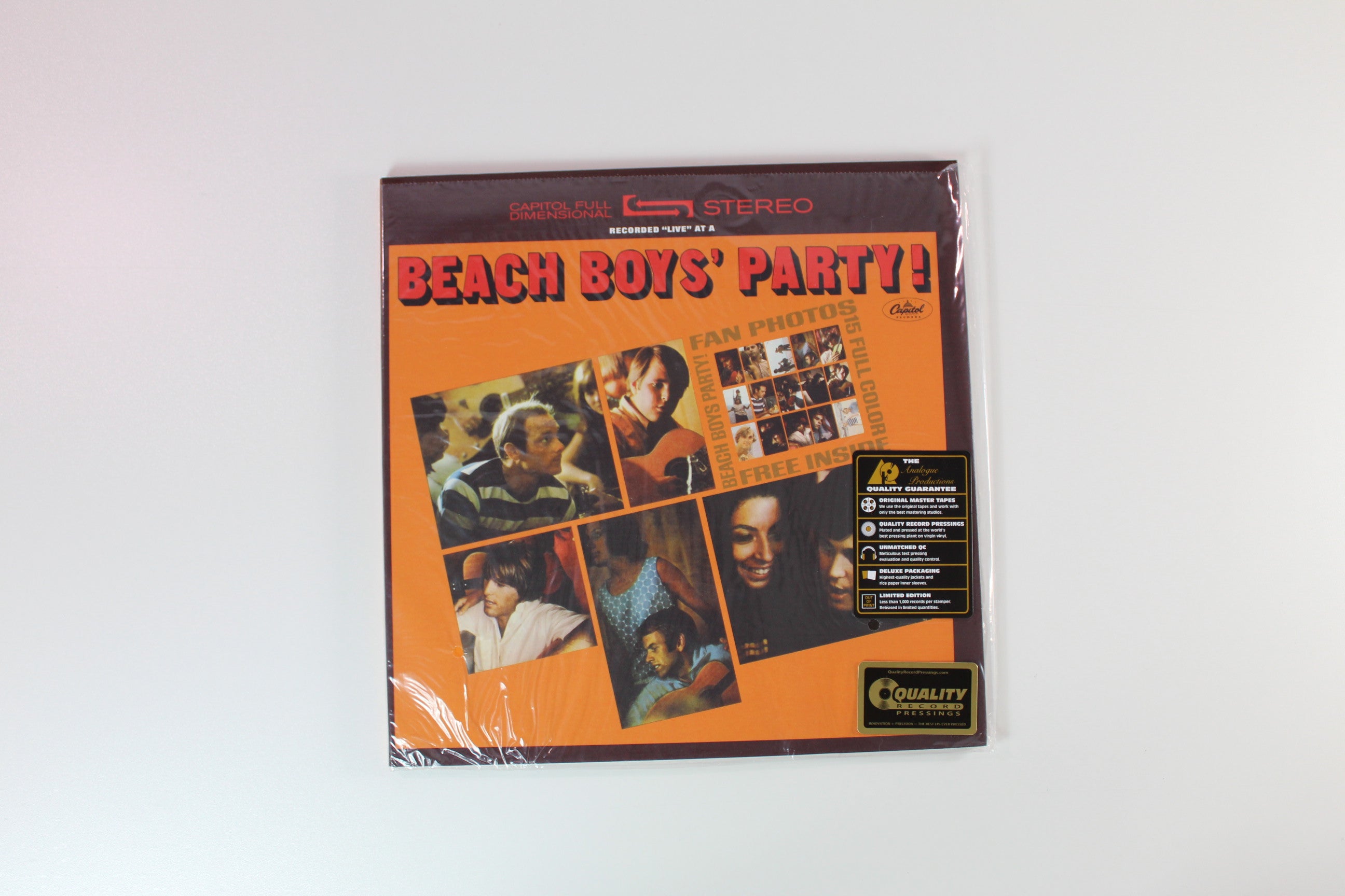 The Beach Boys - Beach Boys' Party! on Capitol 200 Gram Reissue