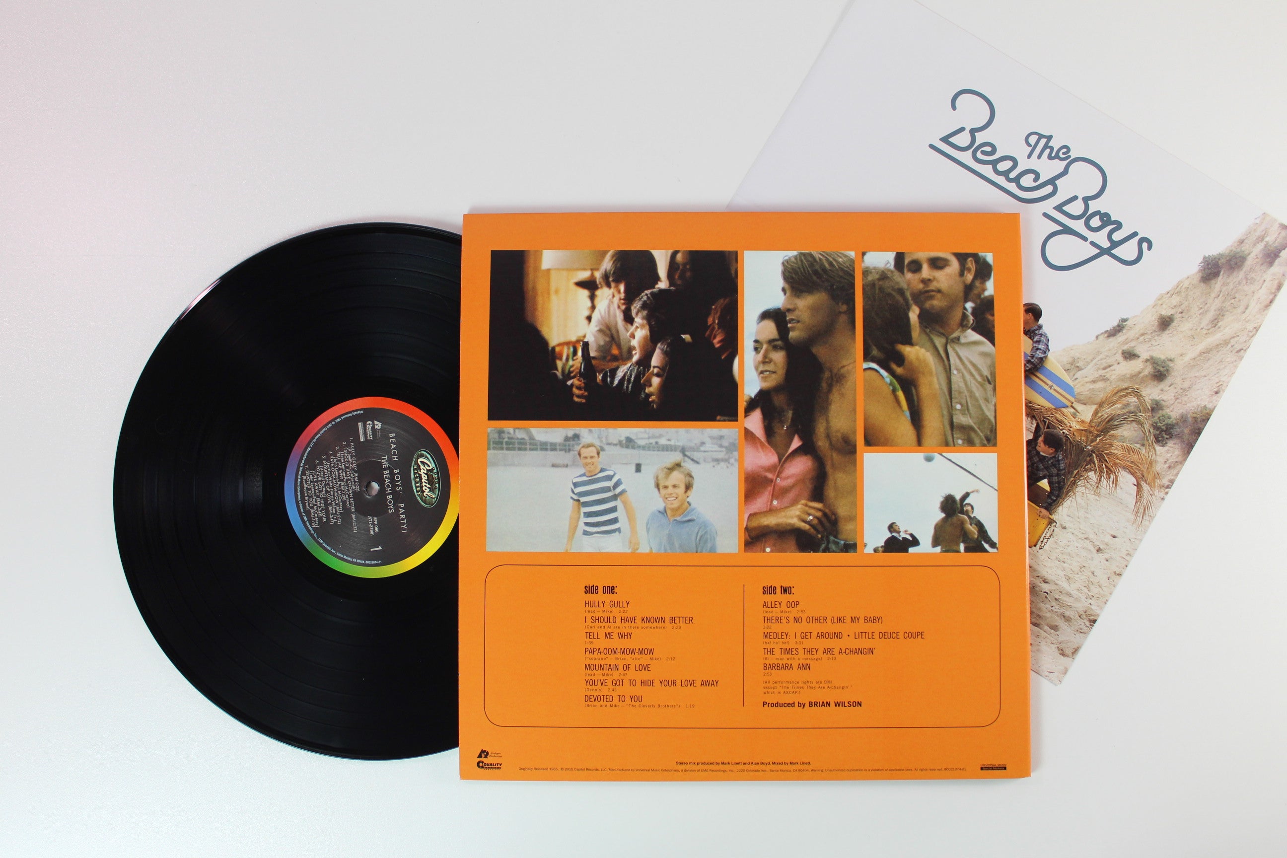 The Beach Boys - Beach Boys' Party! on Capitol 200 Gram Reissue