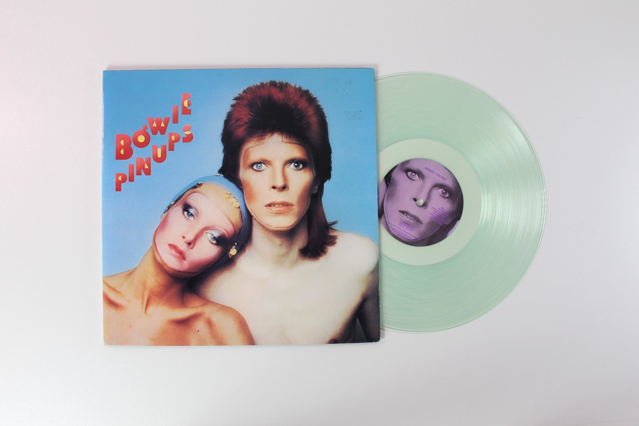 David Bowie - Pinups on Ryko Ltd Clear Vinyl Reissue
