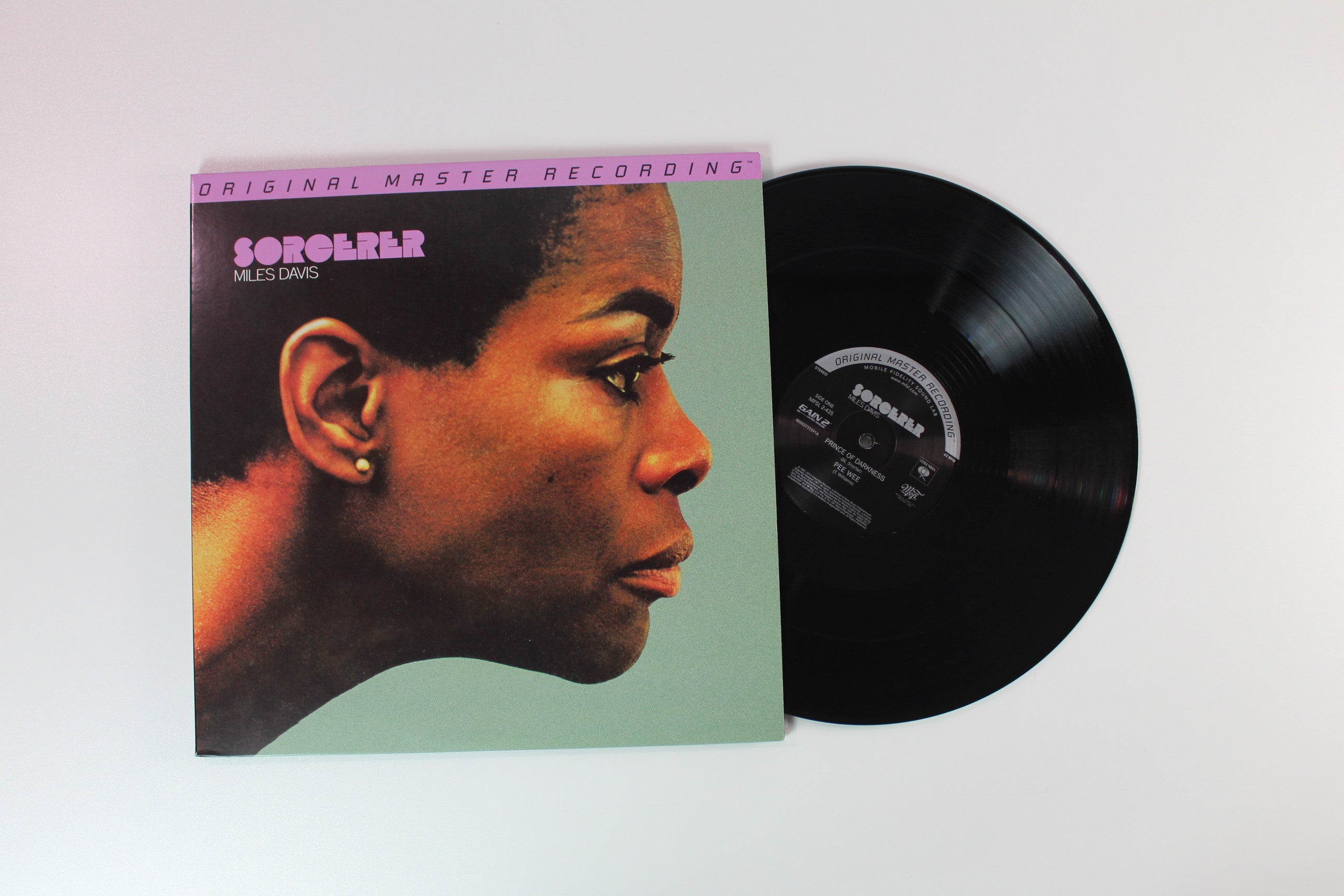 Miles Davis - Sorcerer on Mobile Fidelity Sound Lab Ltd Numbered 45 RPM 180 Gram Reissue