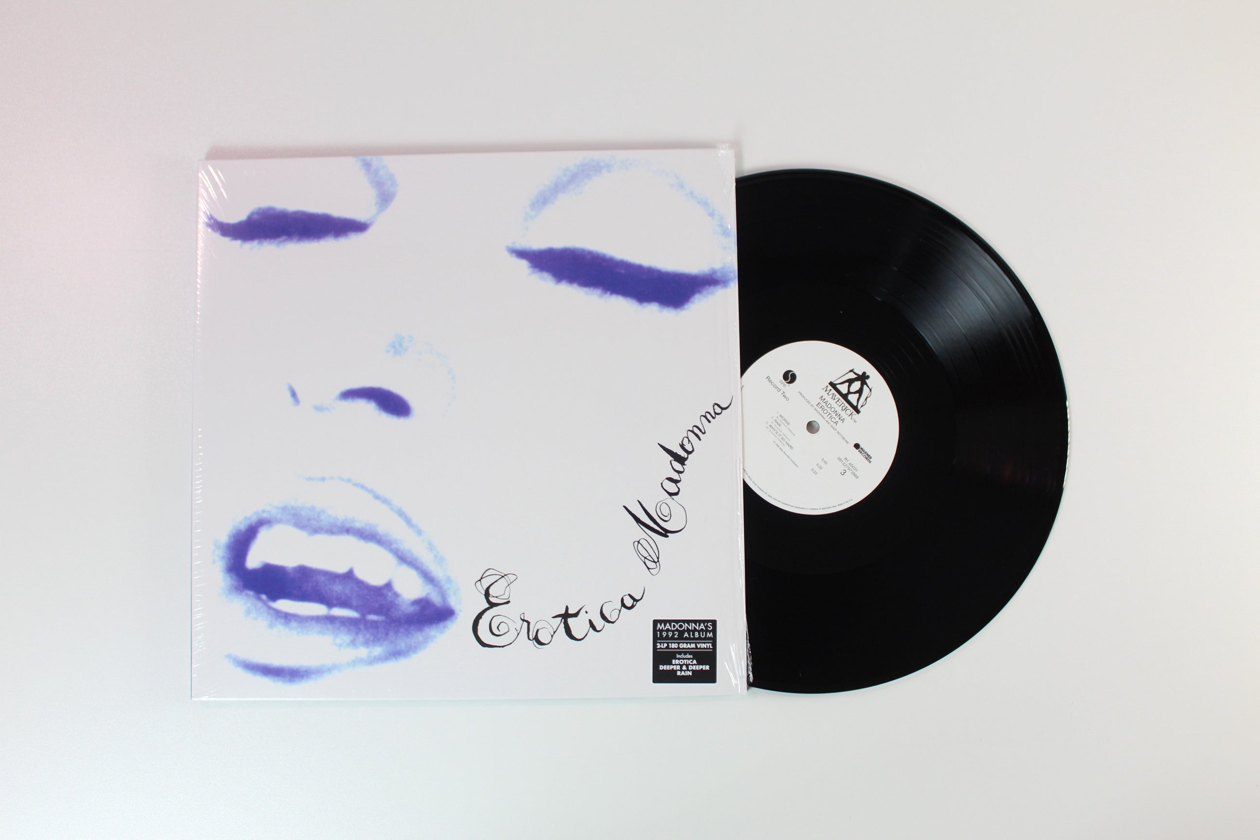 Madonna - Erotica on Maverick 180 Gram Reissue