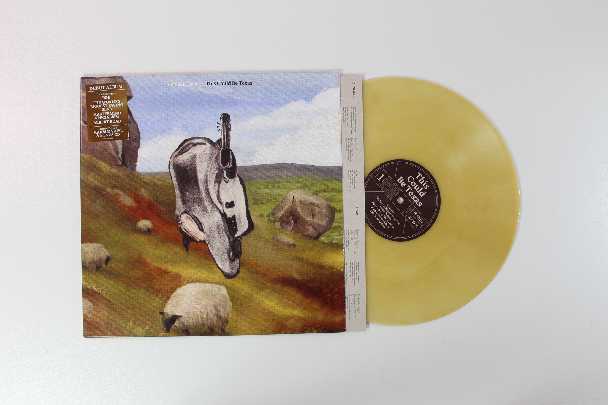 English Teacher - This Could Be Texas on Island Ltd Galaxy Gold Marble Vinyl