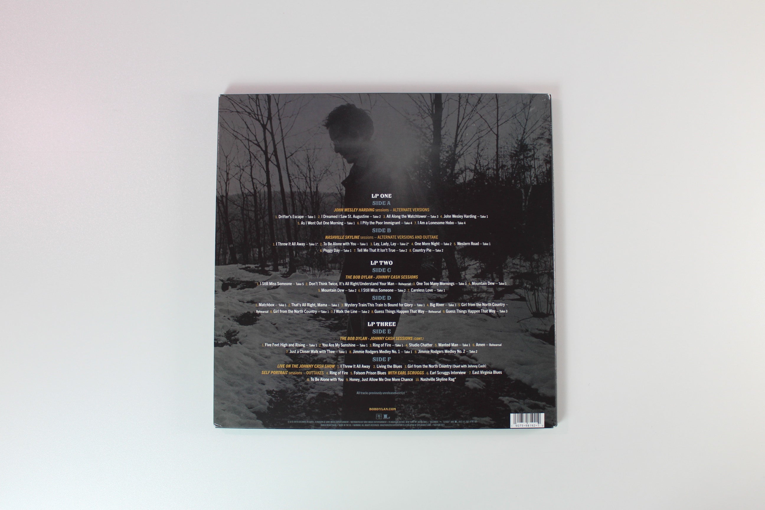 Bob Dylan - Travelin' Thru (The Bootleg Series Vol. 15 1967–1969) on Columbia Legacy