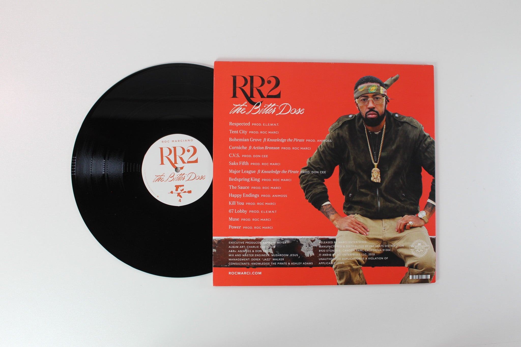 Roc Marciano - RR2 - The Bitter Dose on Fat Beats