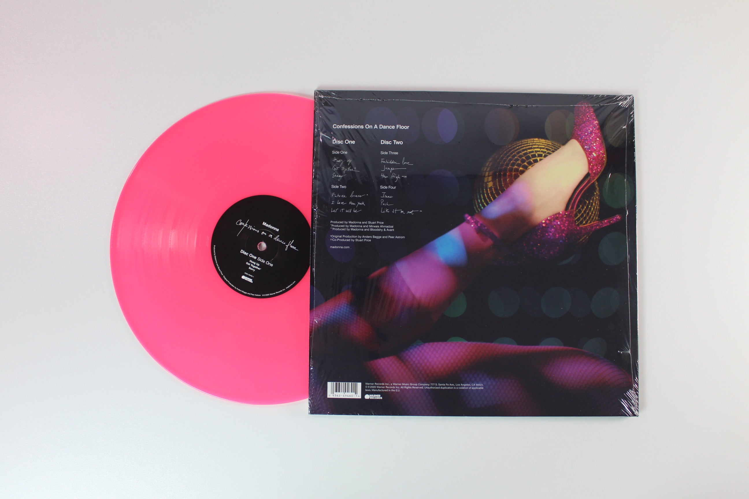 Madonna - Confessions On A Dance Floor on Warner Records Ltd Pink Vinyl Reissue