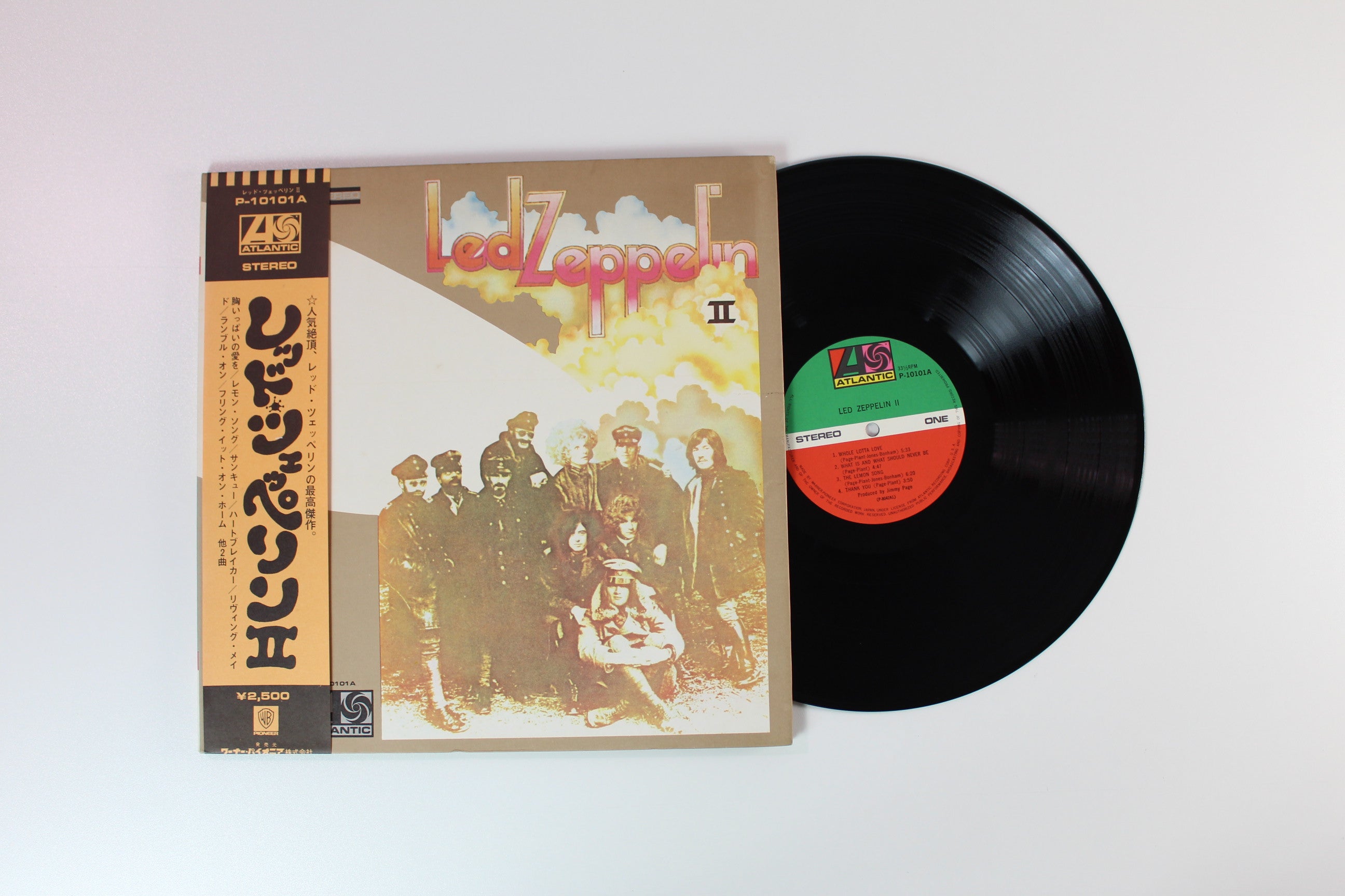 Led Zeppelin - Led Zeppelin II on Atlantic Japanese Reissue