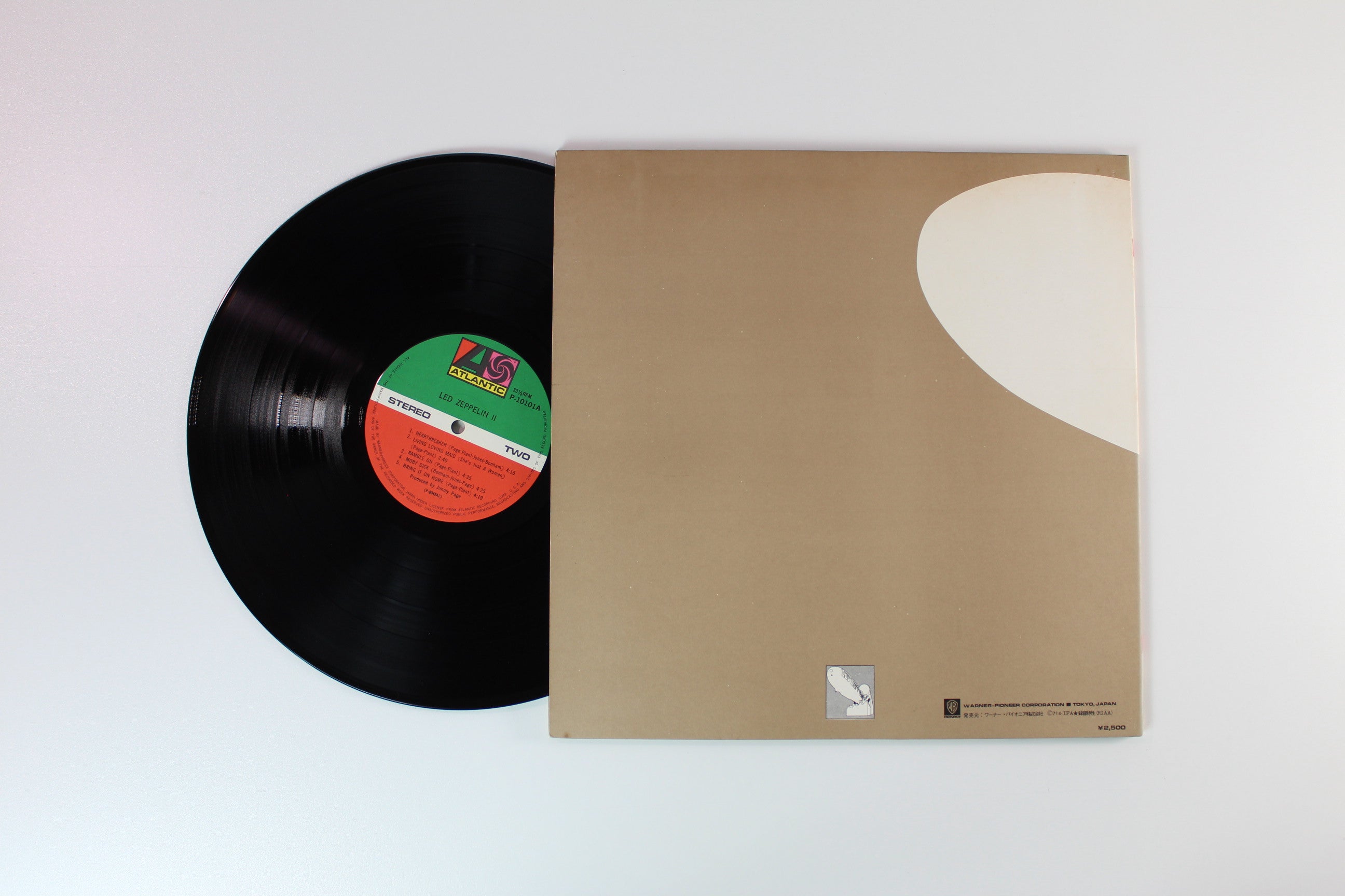 Led Zeppelin - Led Zeppelin II on Atlantic Japanese Reissue