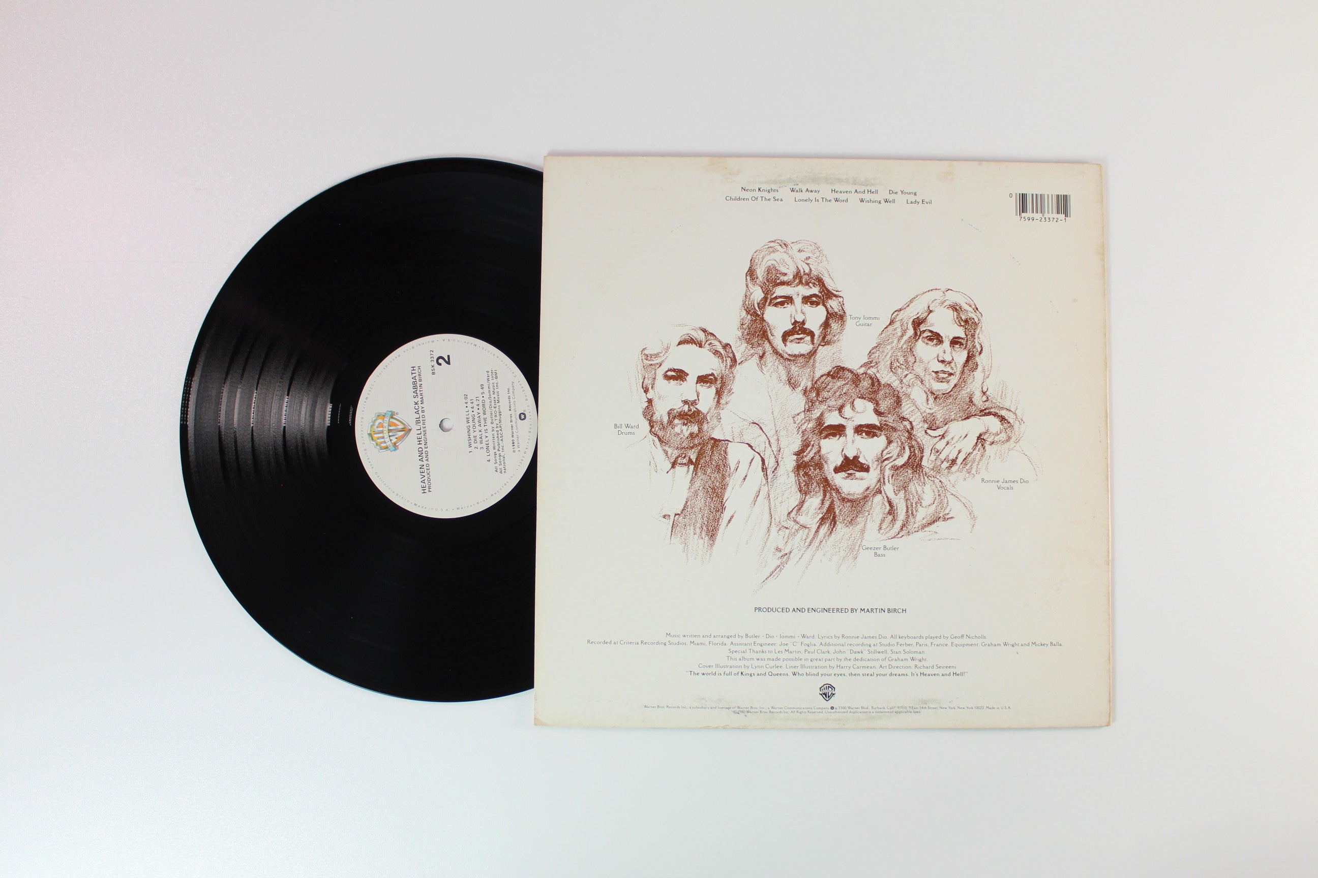 Black Sabbath - Heaven And Hell on Warner Bros