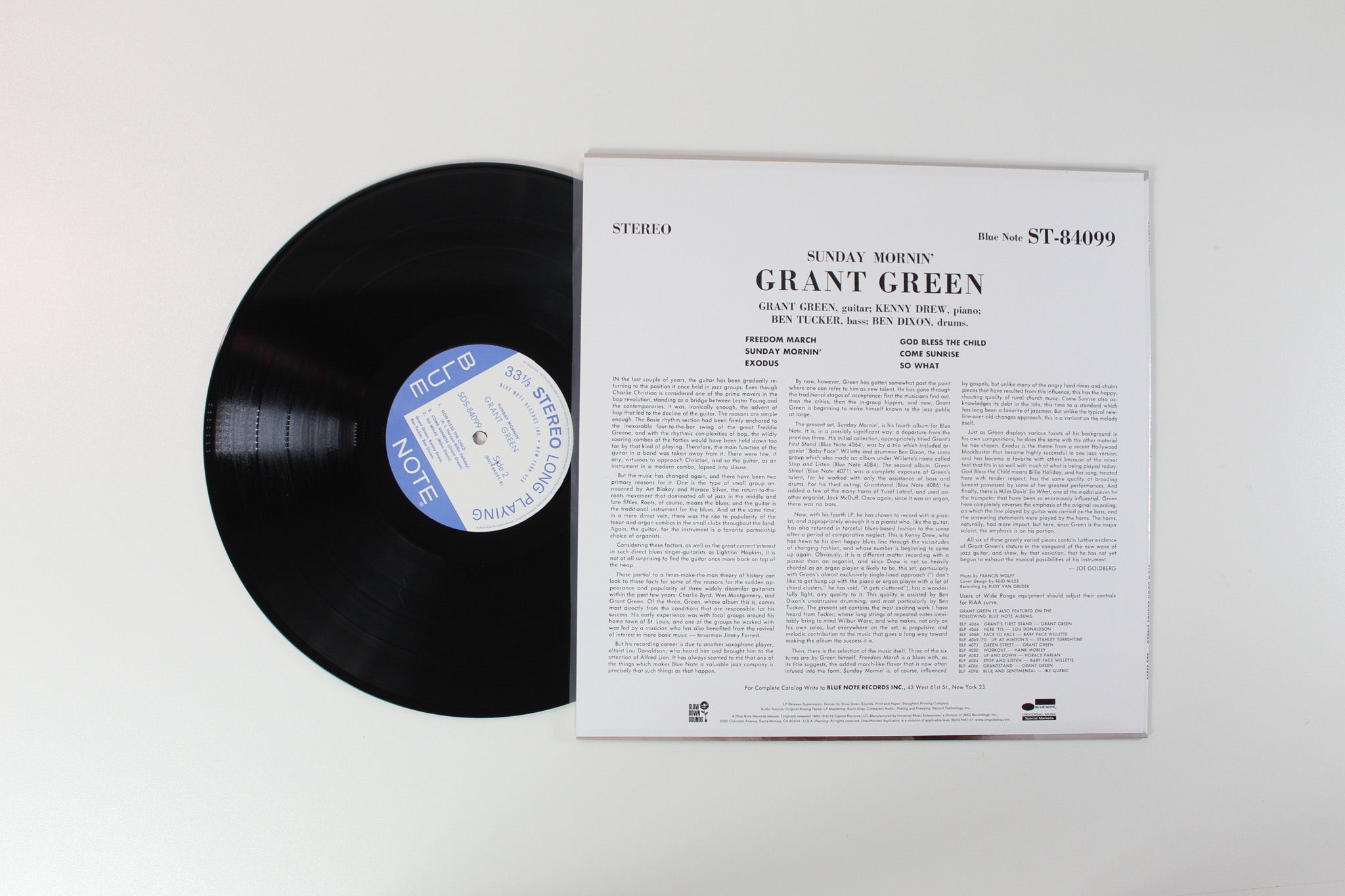 Grant Green - Sunday Mornin' on Blue Note Reissue
