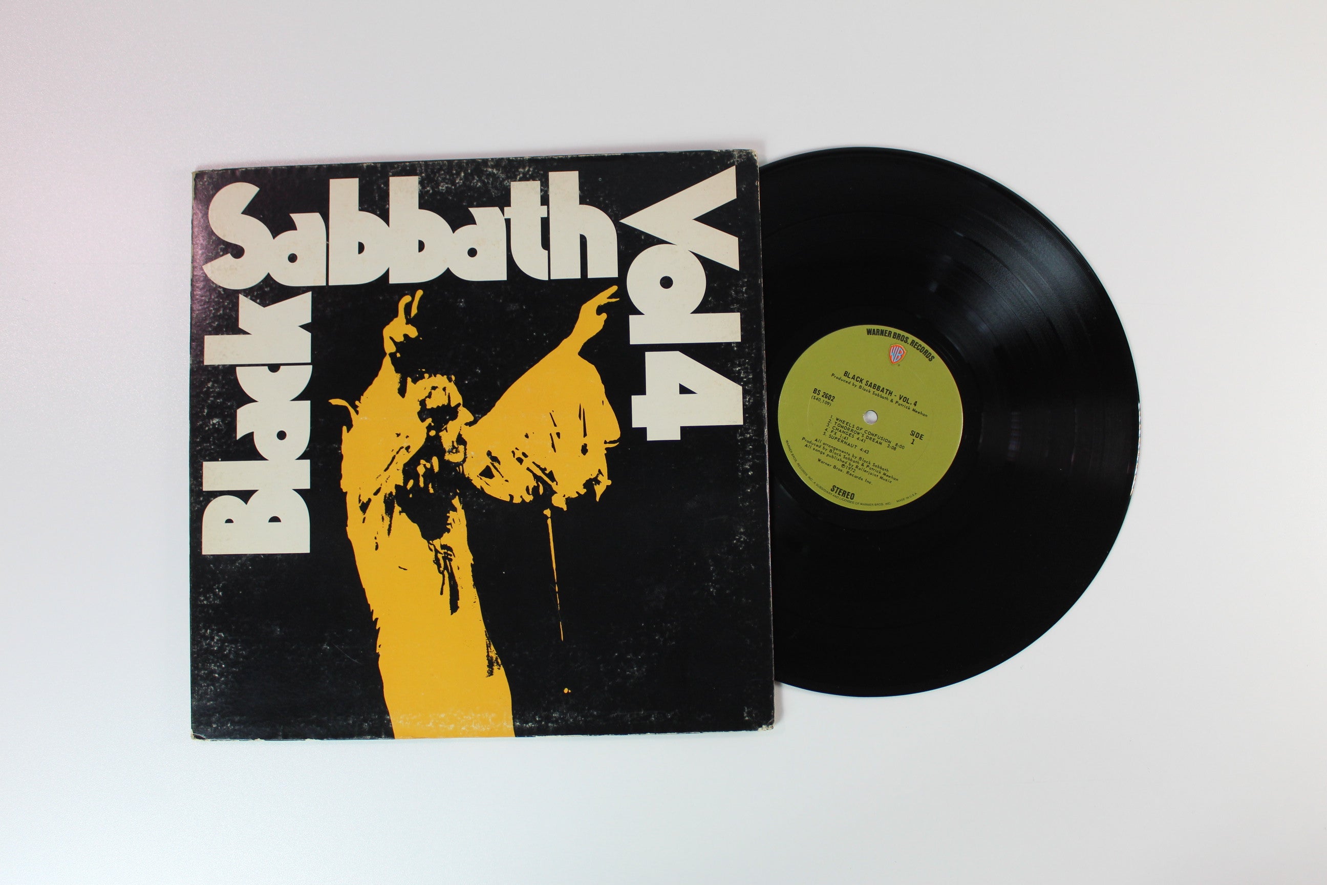 Black Sabbath - Black Sabbath Vol. 4 on Warner Bros