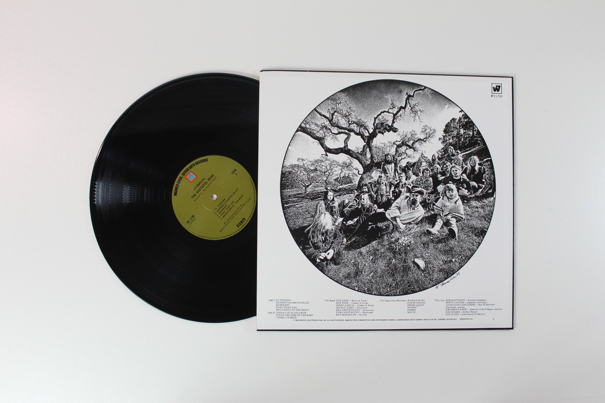 The Grateful Dead - Aoxomoxoa on Warner Rhino 180 Gram Reissue