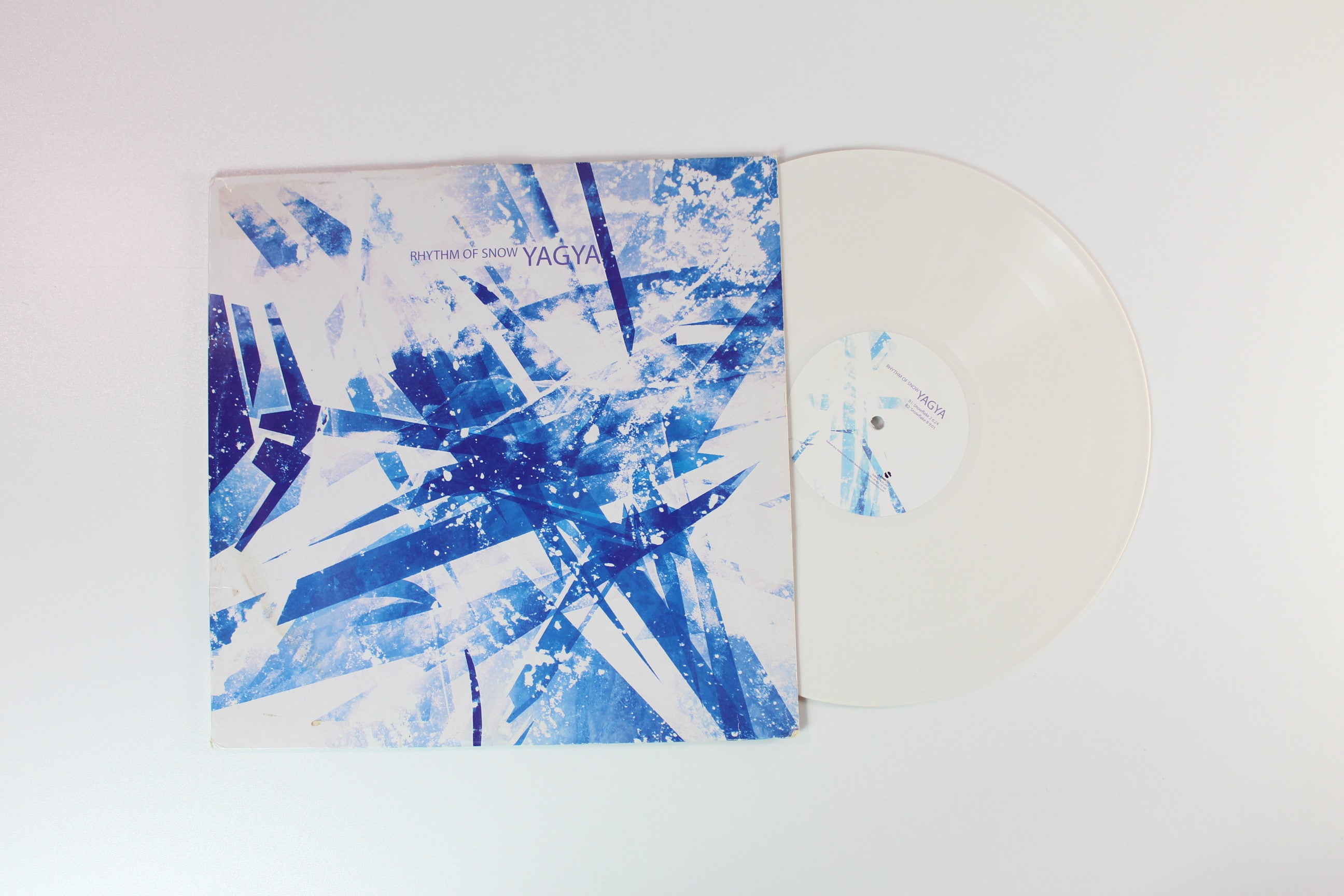 Yagya - Rhythm Of Snow on Subwax Bcn White Vinyl Reissue