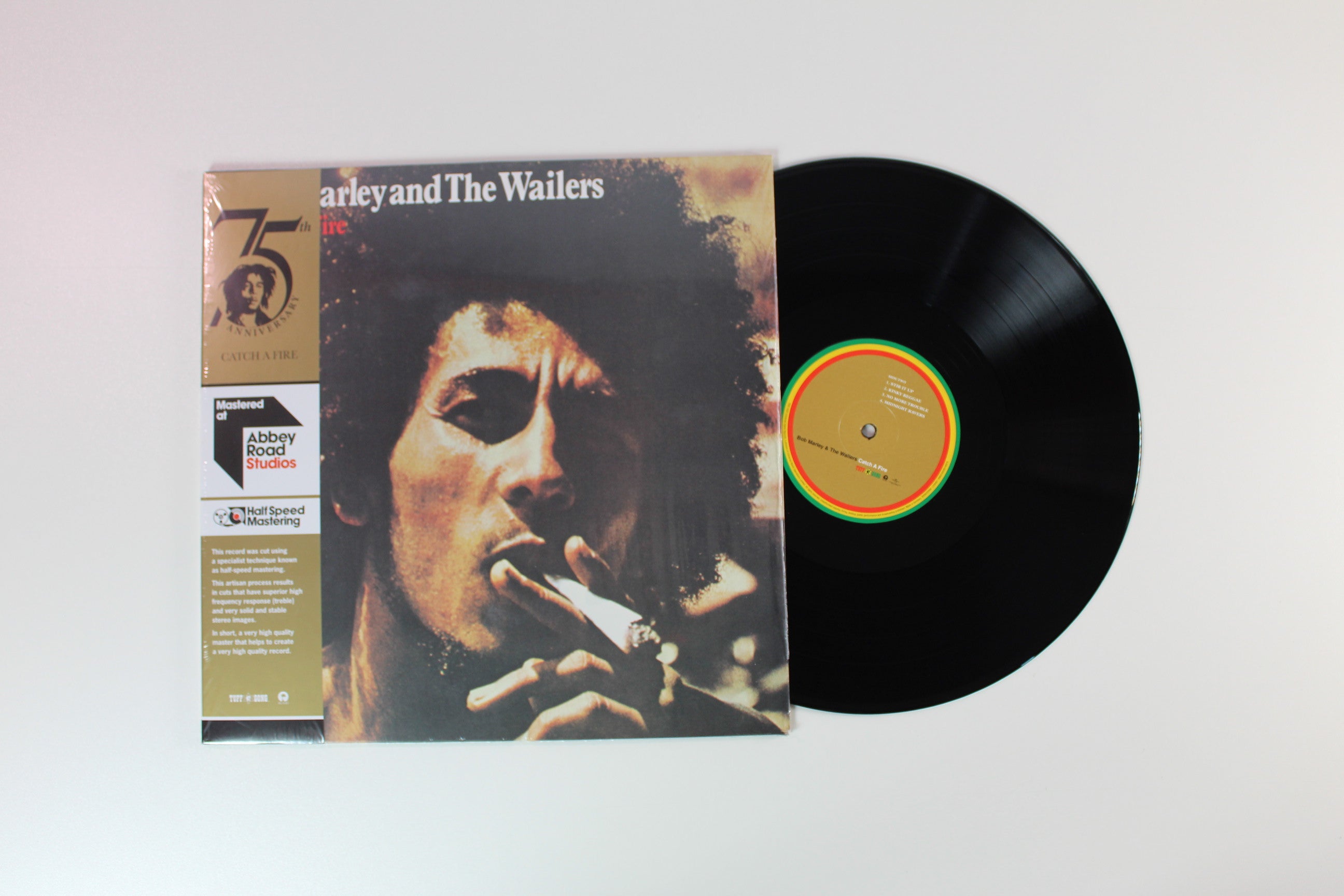 Bob Marley & The Wailers - Catch A Fire on Tuff Gong Island Ltd Half Speed Mastered Reissue