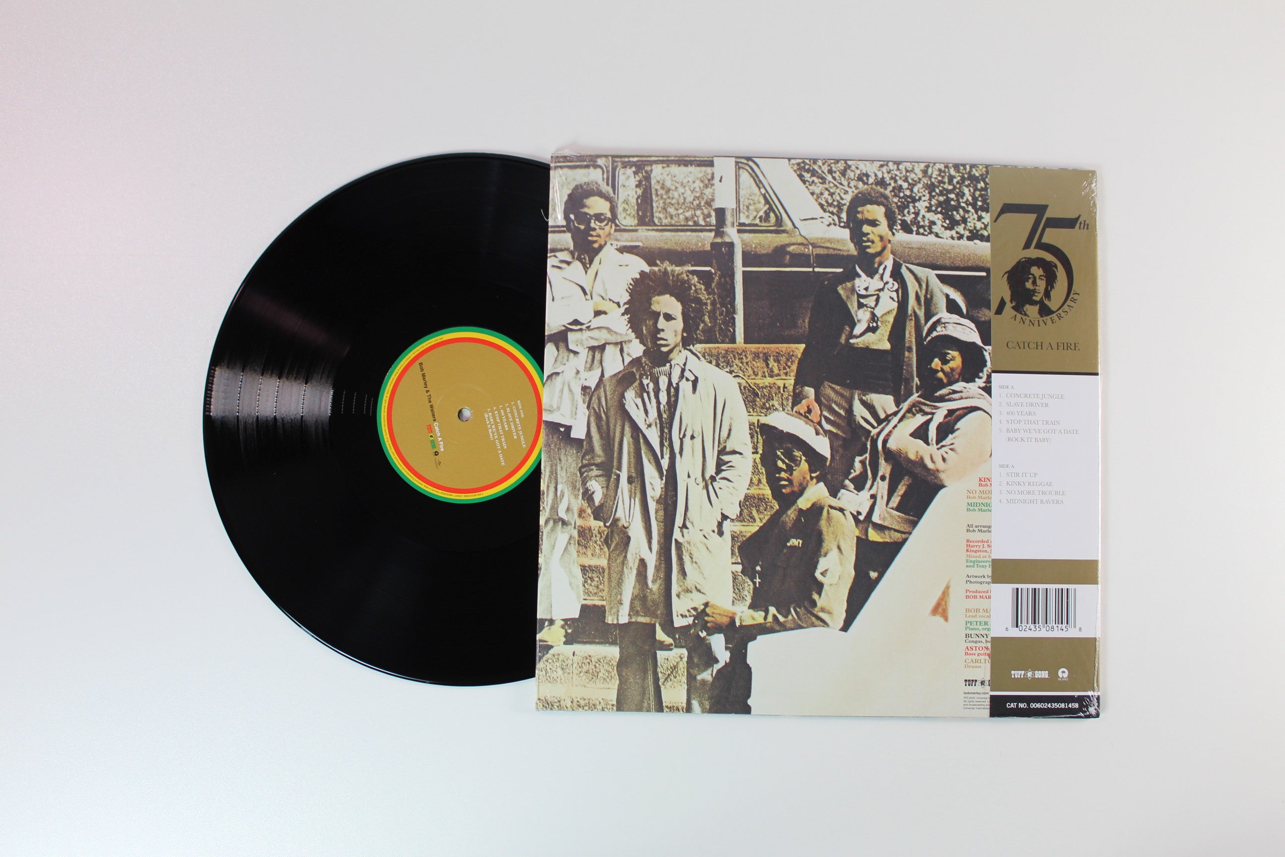 Bob Marley & The Wailers - Catch A Fire on Tuff Gong Island Ltd Half Speed Mastered Reissue