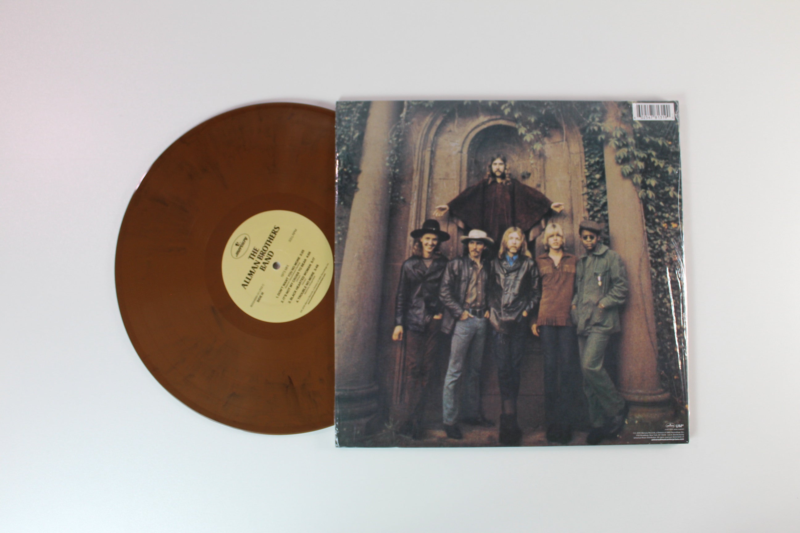 The Allman Brothers Band - The Allman Brothers Band on Merury UMe Ltd 180 Gram Brown & Black Marbled Reissue