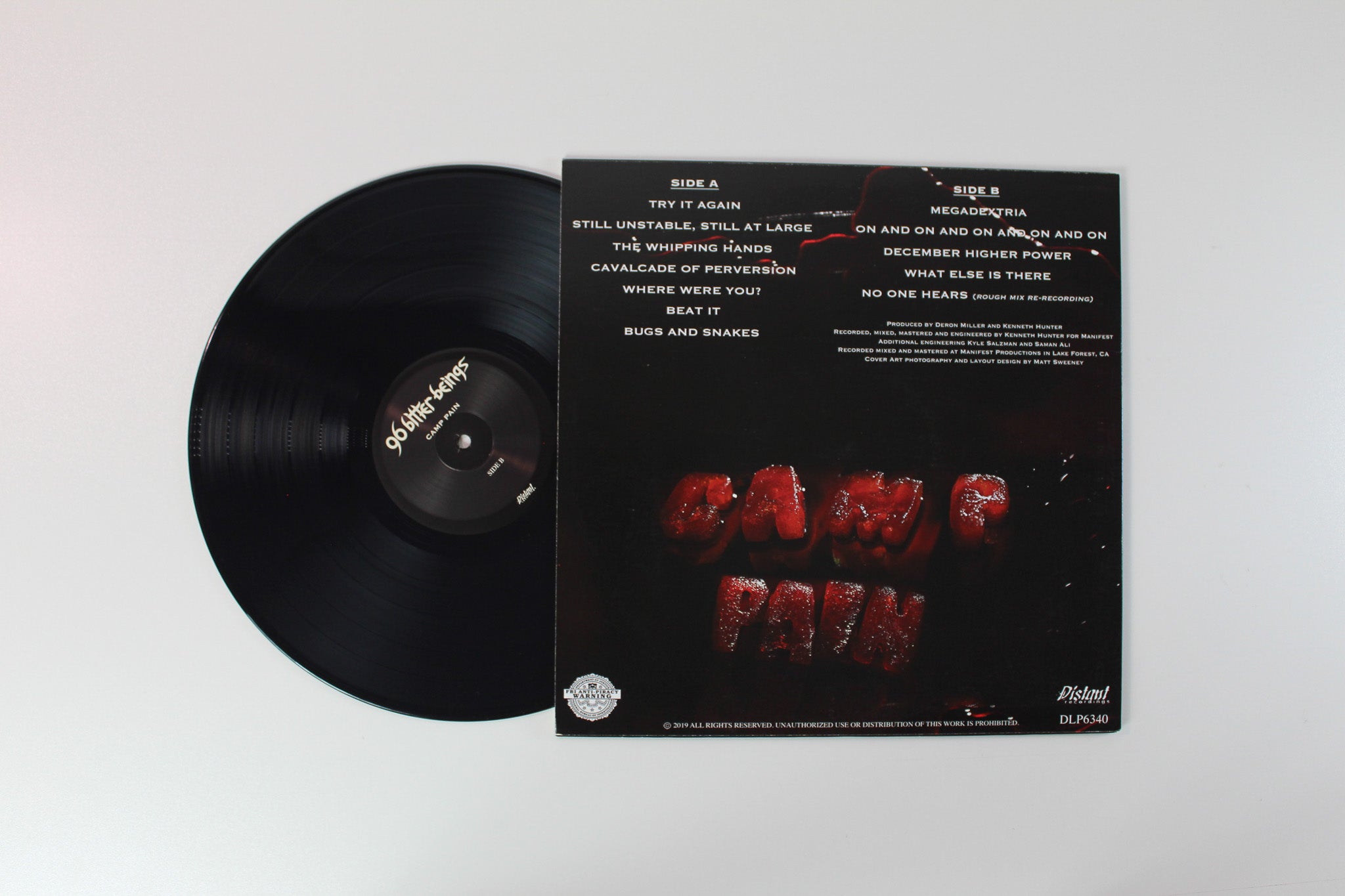 96 Bitter Beings - Camp Pain on Distant Recordings Ltd Edition