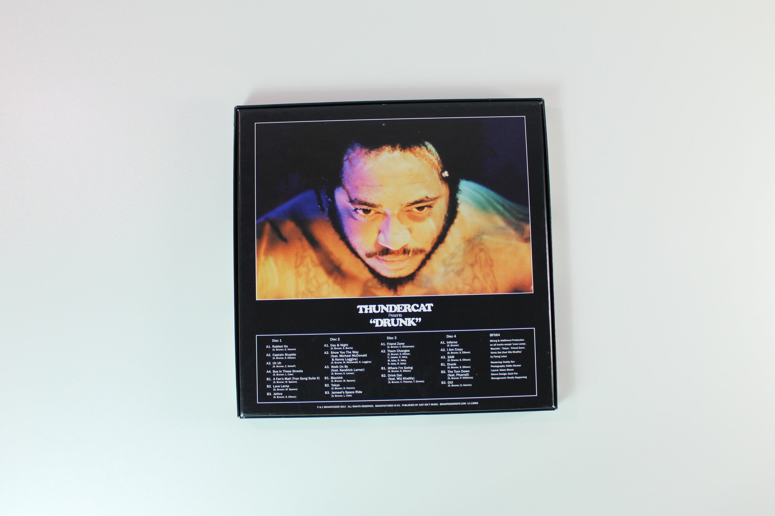 Thundercat - Drunk on Brainfeeder - 4x10" Red Vinyl Box Set