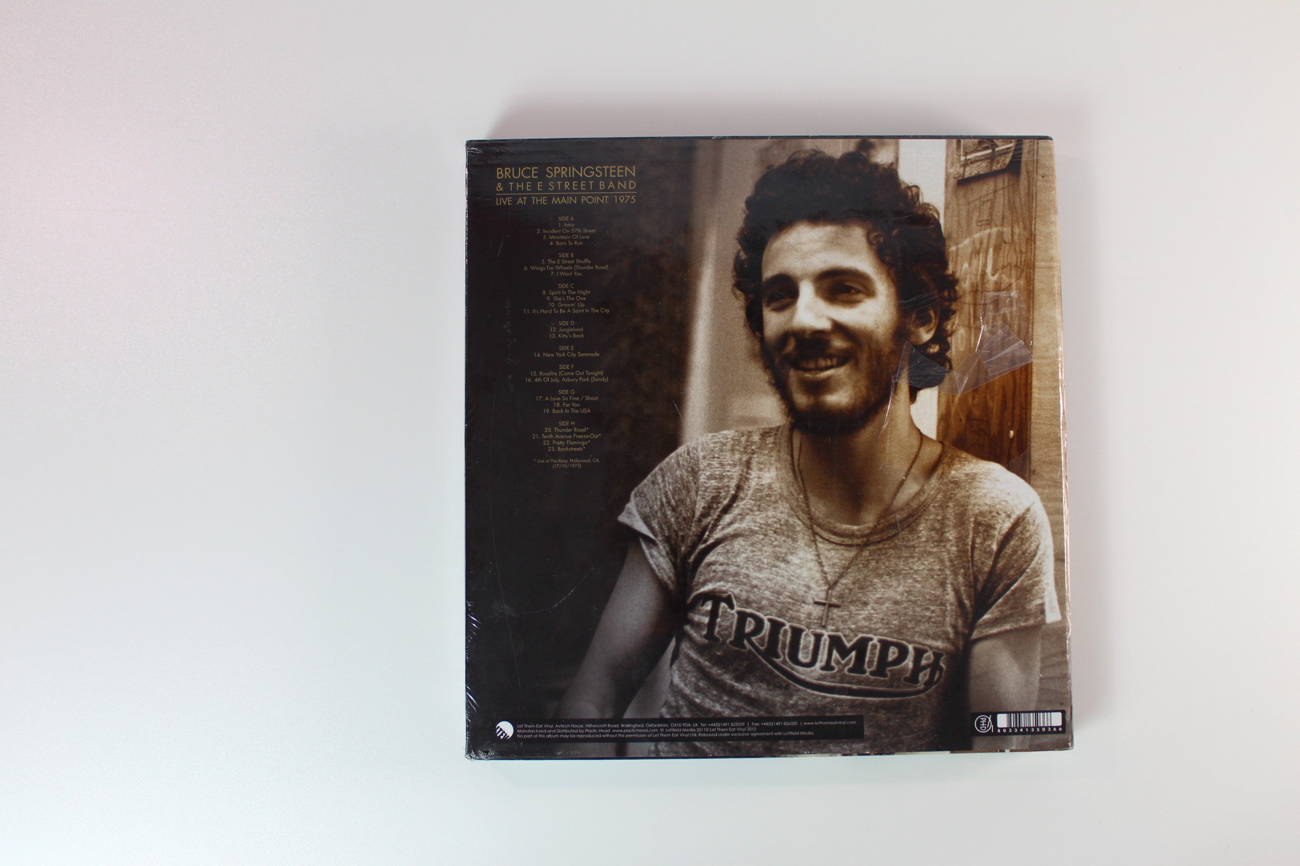 Bruce Springsteen & The E-Street Band - Live At The Main Point 1975 on Let Them Eat Vinyl - Sealed Unofficial pressing