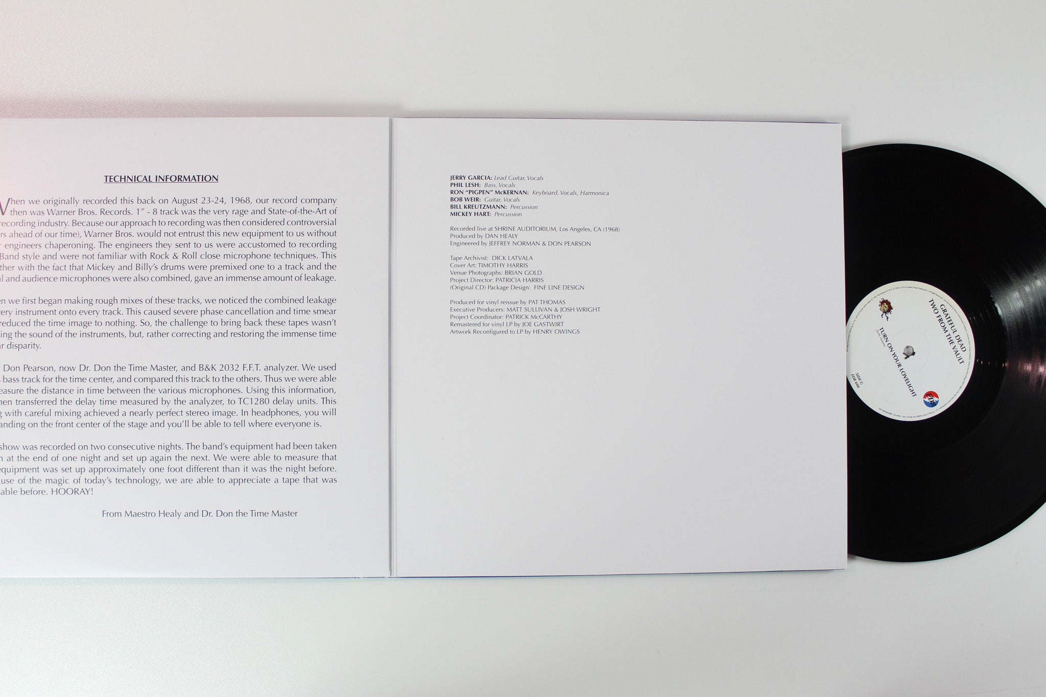 The Grateful Dead - Two From The Vault Reissue on Future Days Recordings
