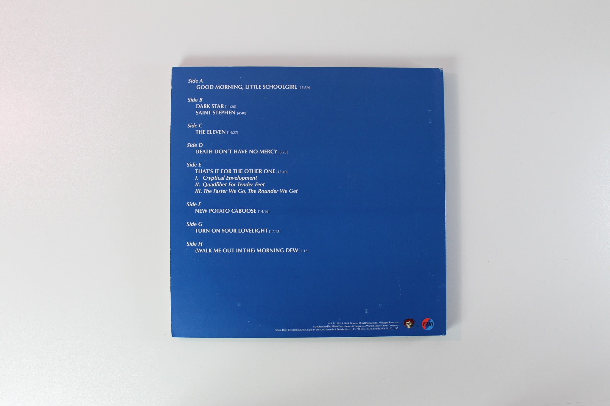 The Grateful Dead - Two From The Vault Reissue on Future Days Recordings