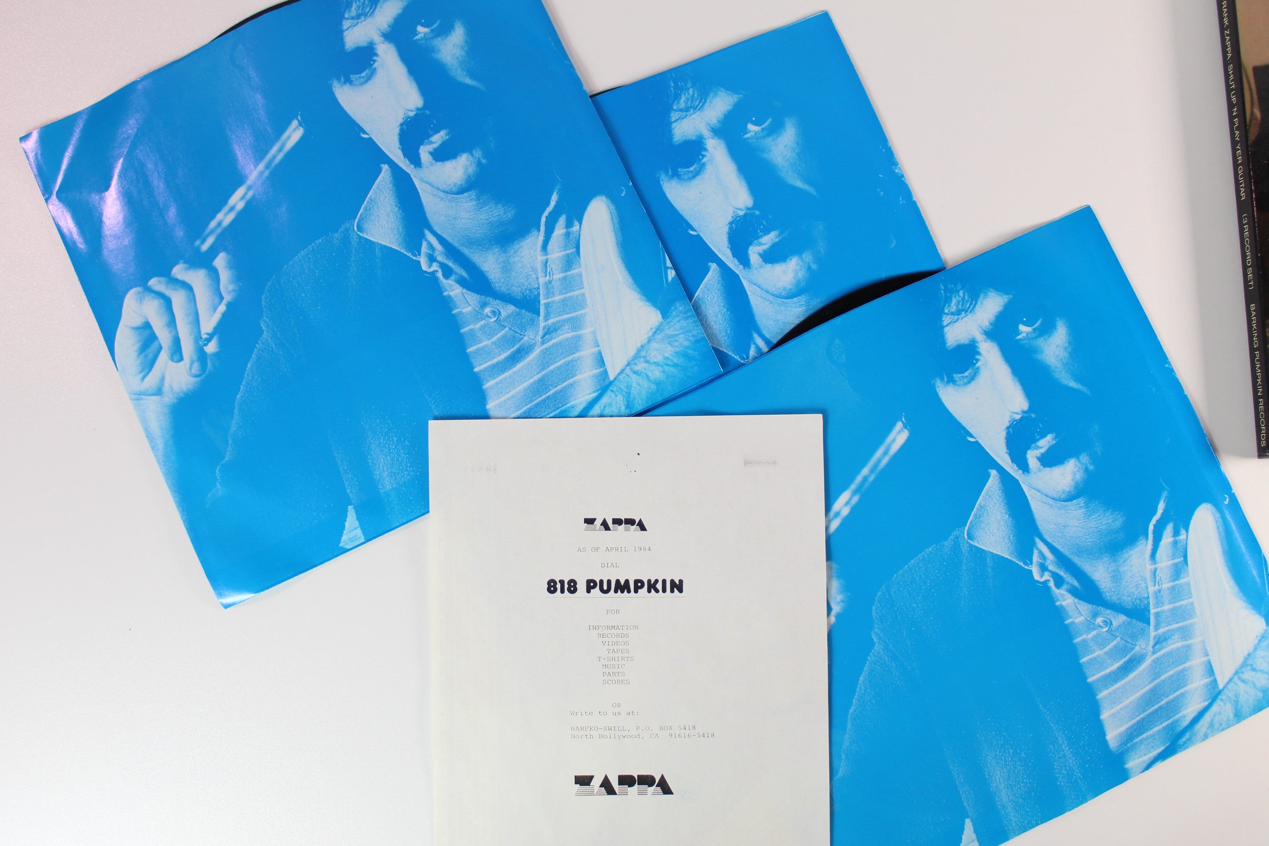 Frank Zappa - Shut Up 'N Play Yer Guitar on Barking Pumpkin Records - 3-lp Box Set