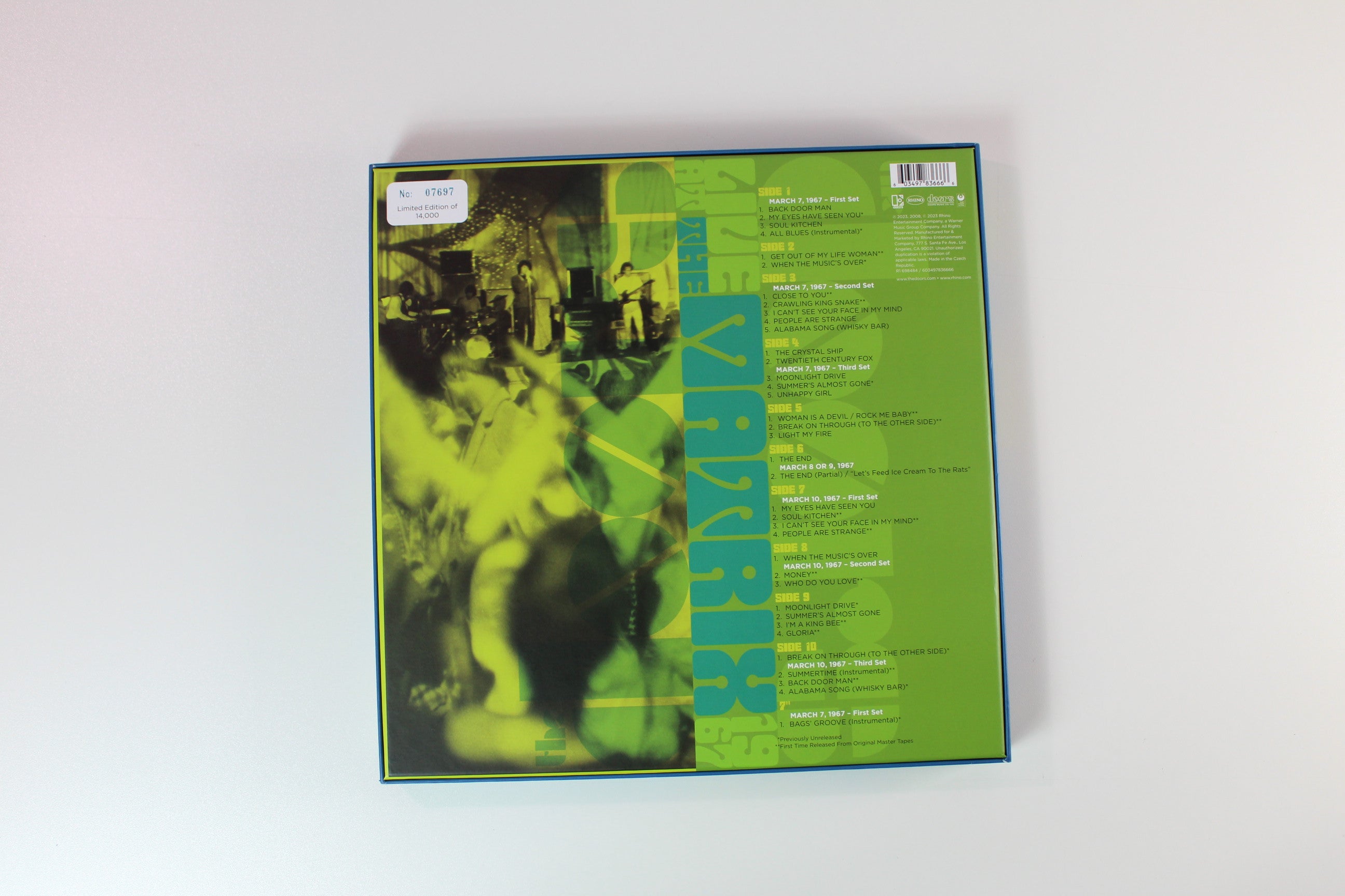 The Doors - Live At The Matrix 1967: The Original Masters on Rhino Records - 5-lp Box Set + 7"